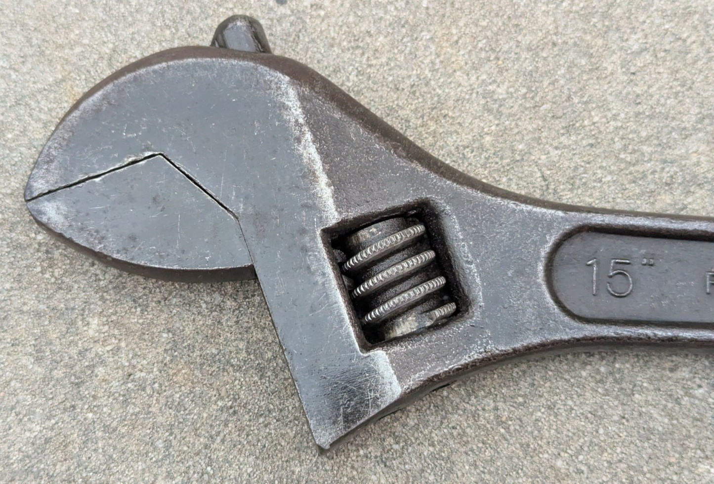 Blue Point by Snap On Tools 15″ Adjustable Wrench Forged Alloy Steel USA