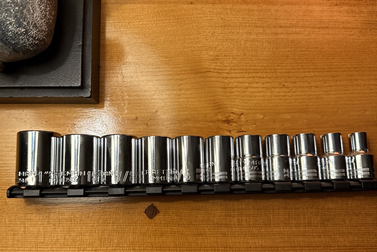 Craftsman 1/2 in Drive SAE 12-Point Socket Set, (11-Pcs) CMMT12046