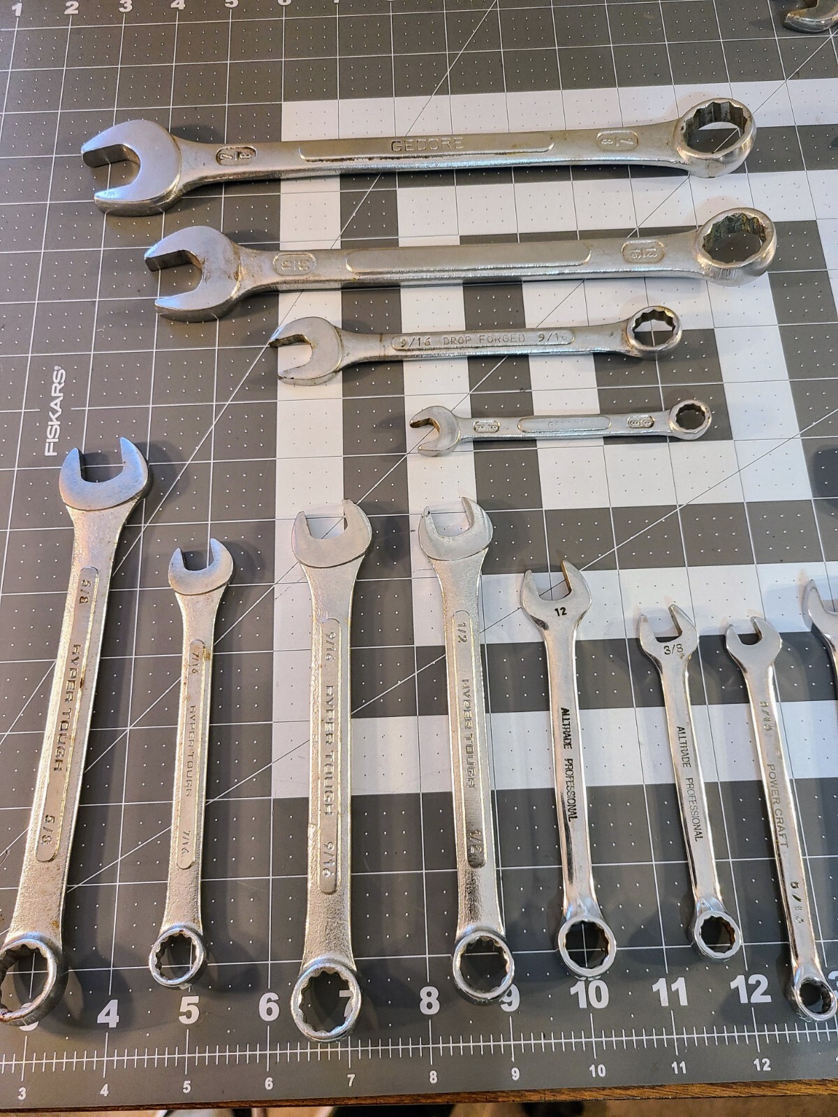 STANLEY, ALLTRADE, SAE/METRIC etc. Open-ended Combo Wrenches Lot, Pick any Size