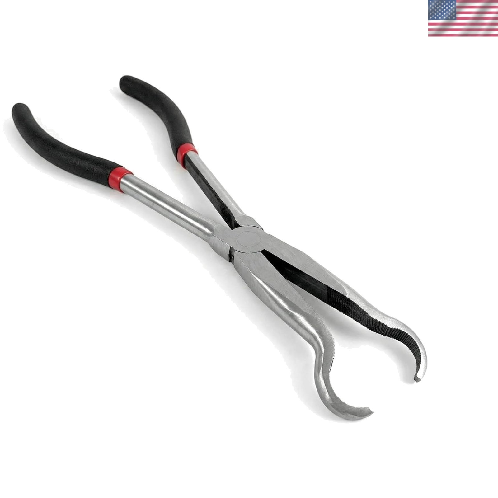 QWOKR Ergonomic Spark Plug Wire Removal Pliers – 11″ Durable Carbon Steel