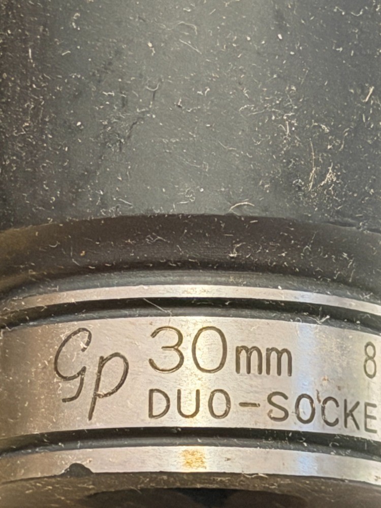 Grey Pneumatic 1/2″ Drive x 30mm Standard Duo-Socket, 6 Point 82030M Warranty