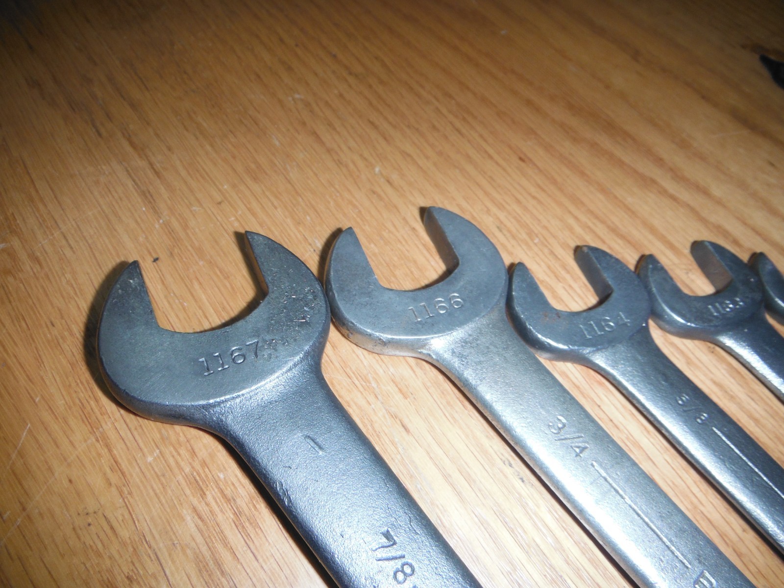 Vintage – BILLINGS VITALLOY – 7/16-7/8″ 12 Point – 6 pcs. Wrench Set USA
