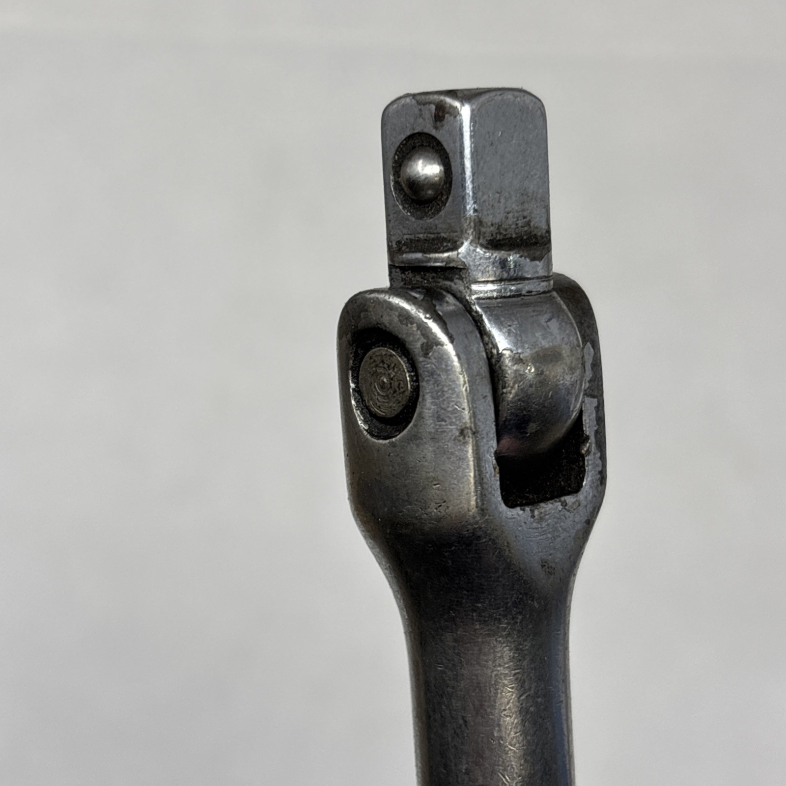 Snap-on FV10B 3/8″ Drive 7-7/8″ Long Flex Head Breaker Bar USA Made Vintage