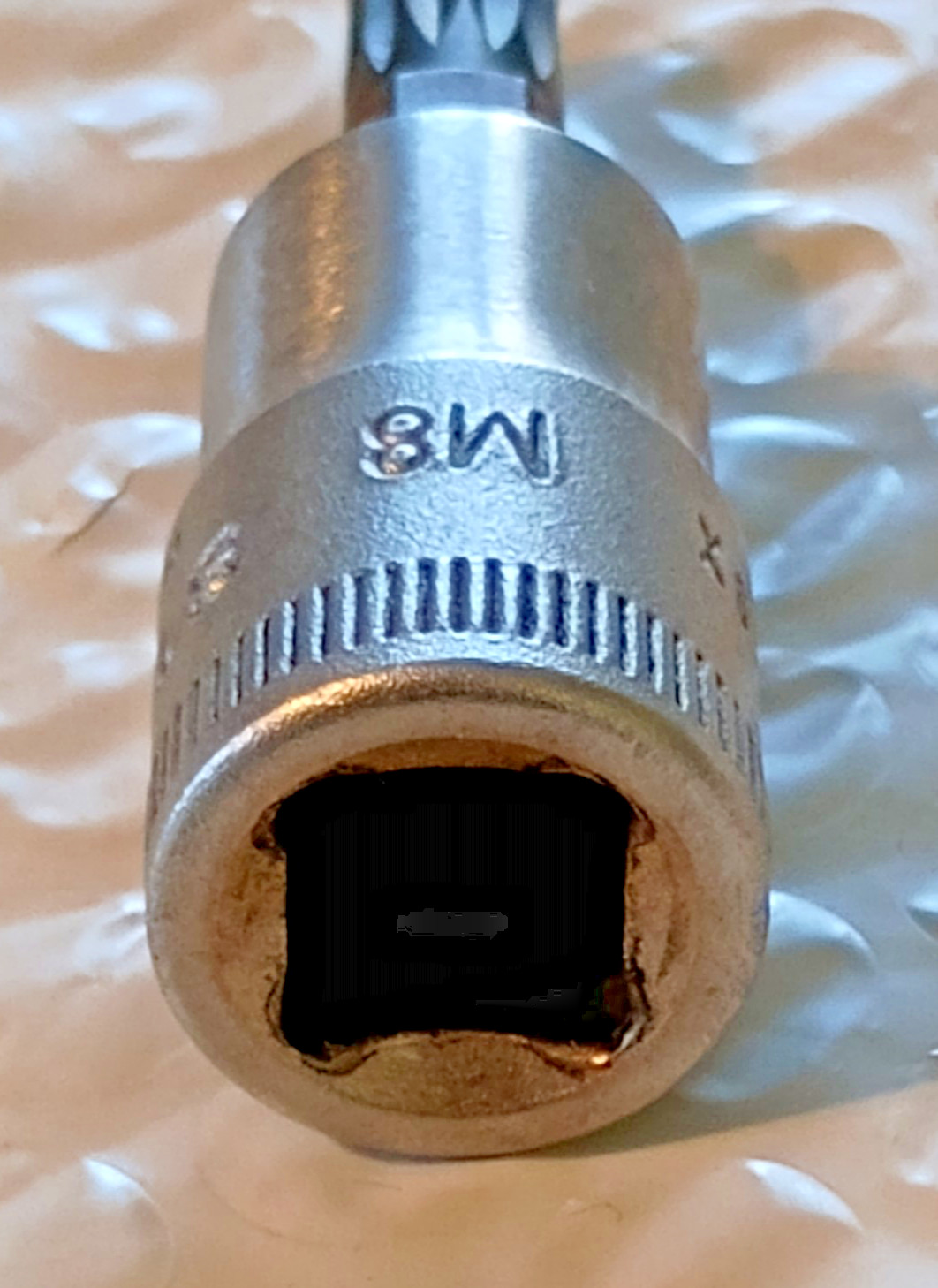 STAHLWILLE 49XM8, 3/8″ SOCKET DRIVEN, 8MM. INVERTED TORX BIT *GERMAN MADE*