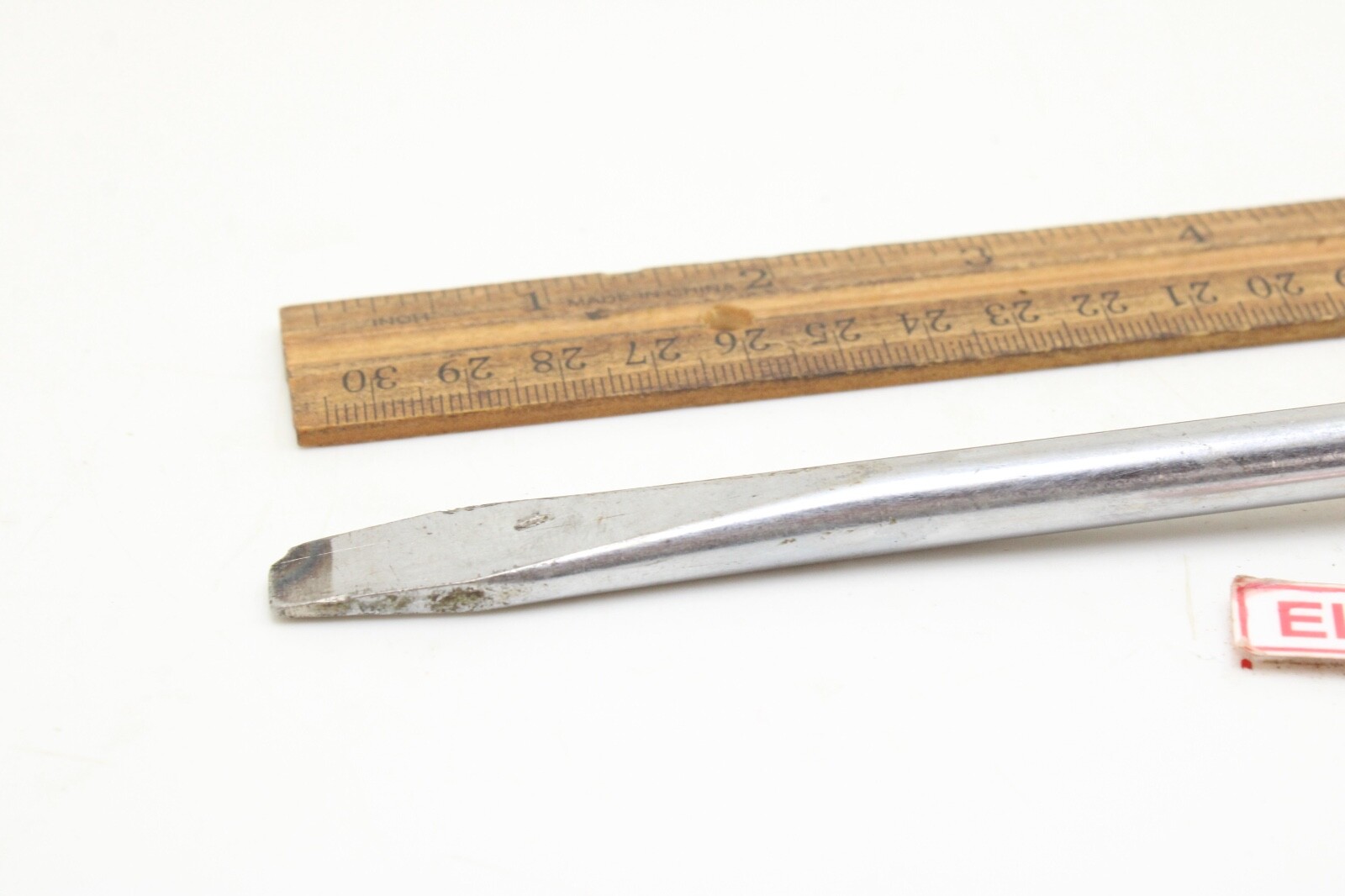 Snap-on SSD8 3/8″x12.5″ Slotted Black Hard Handle Screwdriver USA