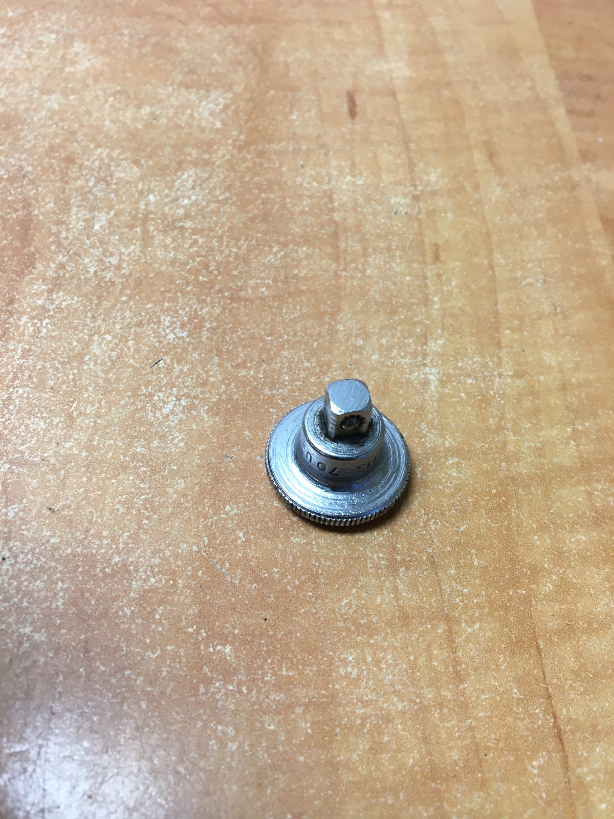 Snap On TMS70 1/4″ Drive Knurled Friction Ball Finger Spinner Adapter