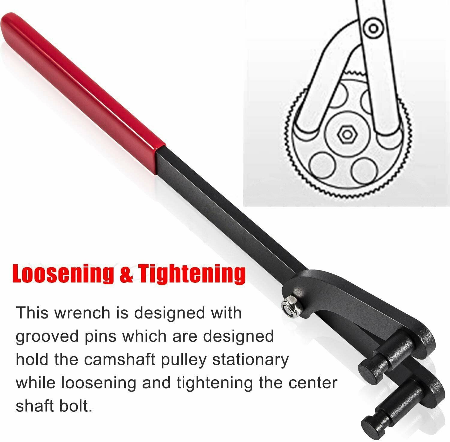 Camshaft Cam Pulley Sprocket Holder Tool For Dodge,Ford,GM,Mazda,Toyota,Volvo