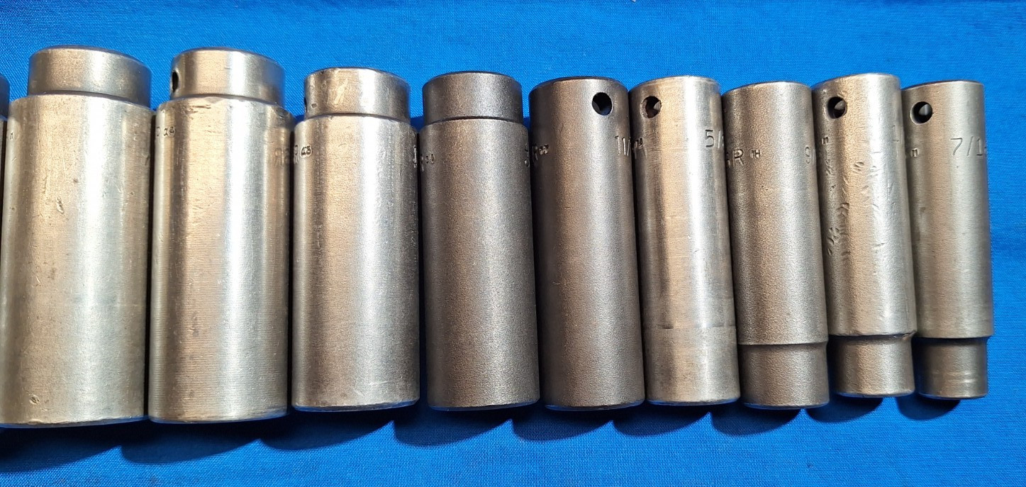 Mac Tools SVDP136BRPT 13pc SAE 1/2″ dr deep 6 pt impact socket set 1-1/4″-7/16″
