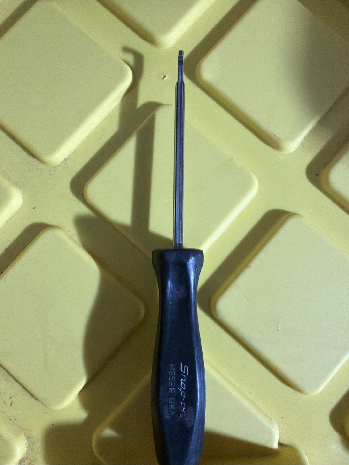 Snap-On Headlamp Spring Tool 7″ HE52A Black Handle As Pictured Mechanic Tool