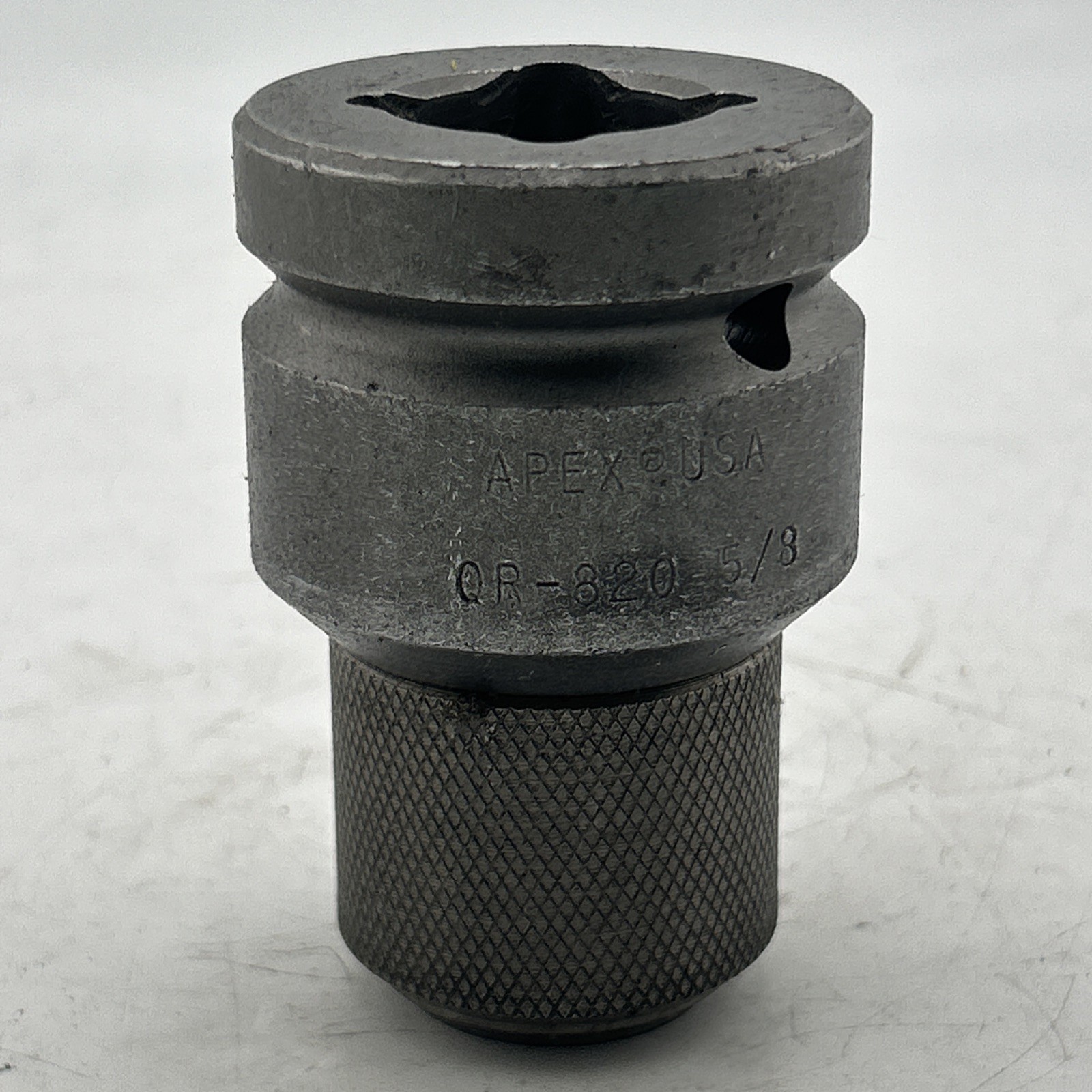 New Apex QR-820 , 1″ Female Square Drive Bit Holder , Quick Releasing Chuck
