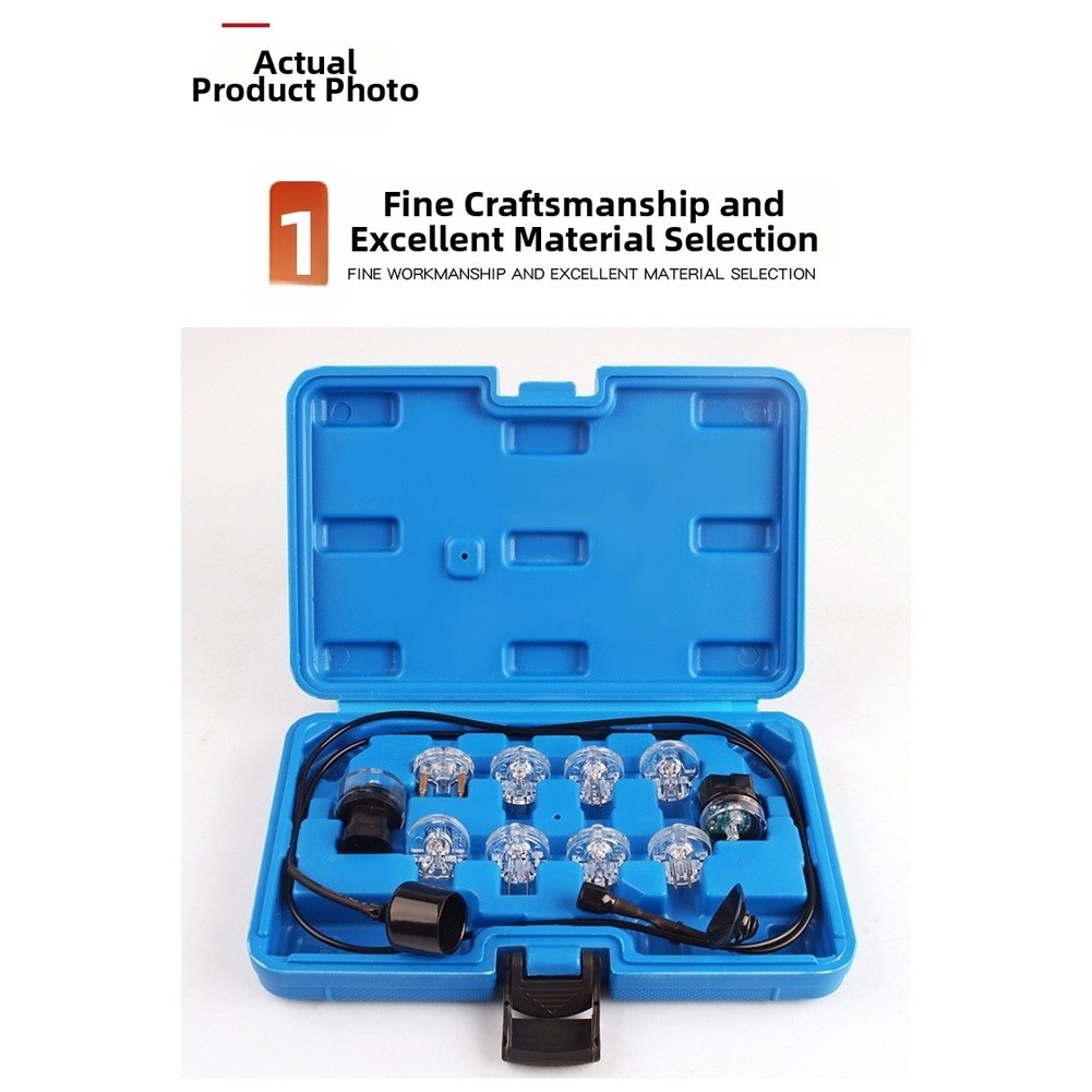 Automotive Fuel Injection Test Light Kit 11 Tools for EFI Wiring Repair