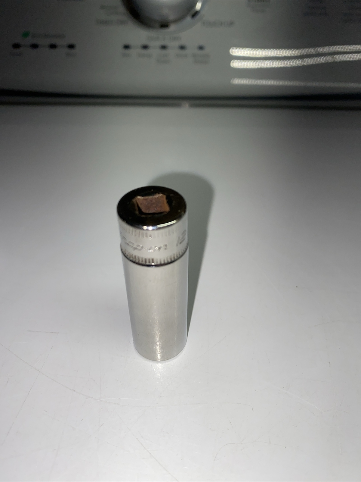 🔥Nice New Snap On STMMD12 12mm, Metric 1/4″ Drive 12 Pt Deep Chrome Socket✅