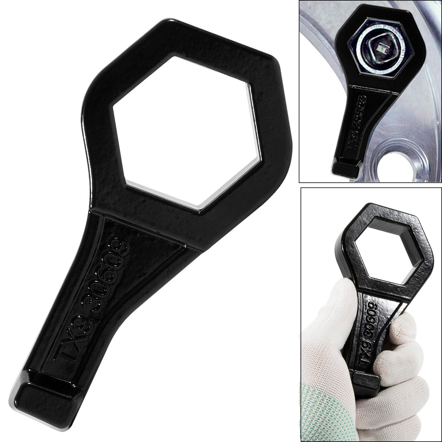 30609 Model TX9 Cap Nut Wrench Outer Nut Wrench Fits for Porkchop Style 1-1/2-in
