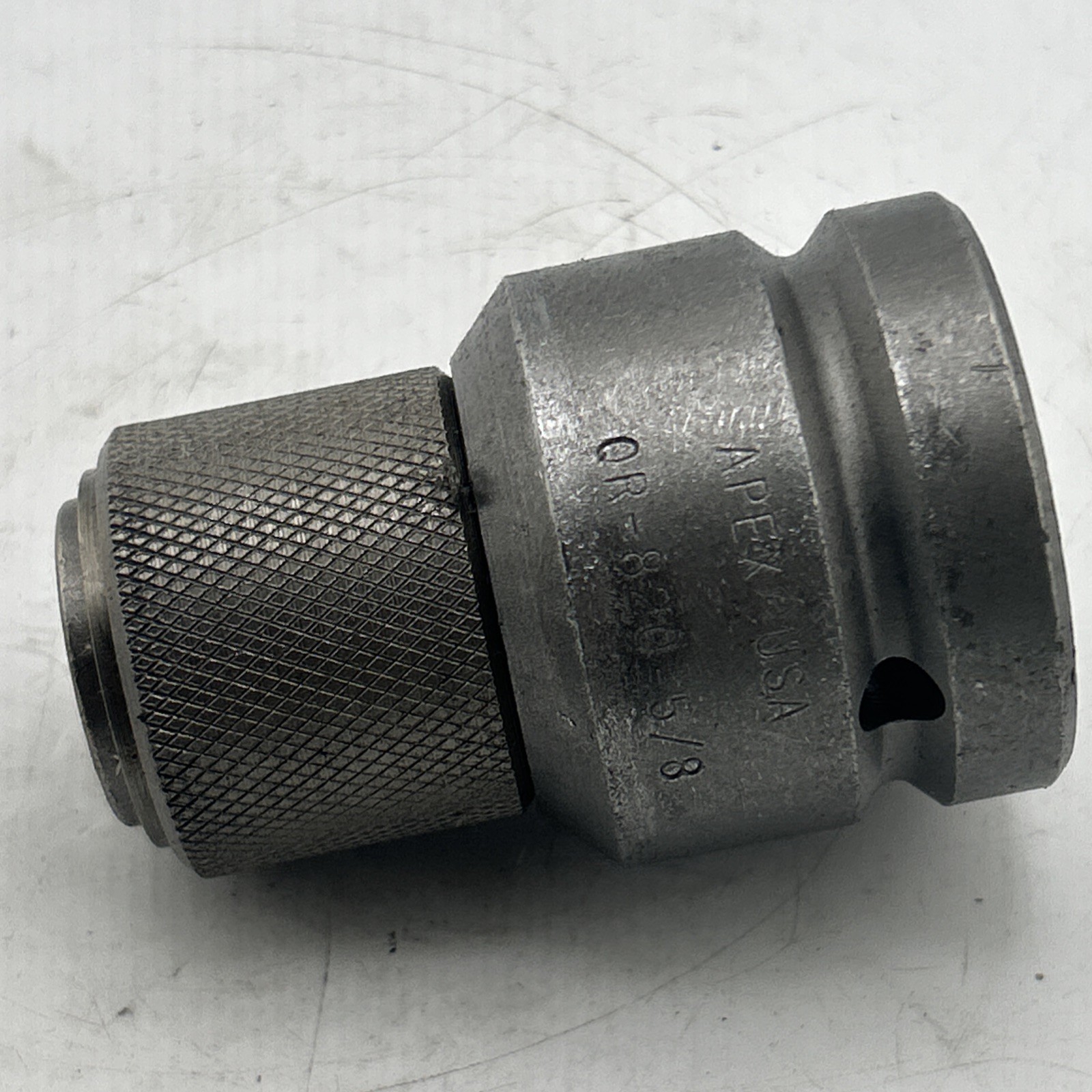 New Apex QR-820 , 1″ Female Square Drive Bit Holder , Quick Releasing Chuck
