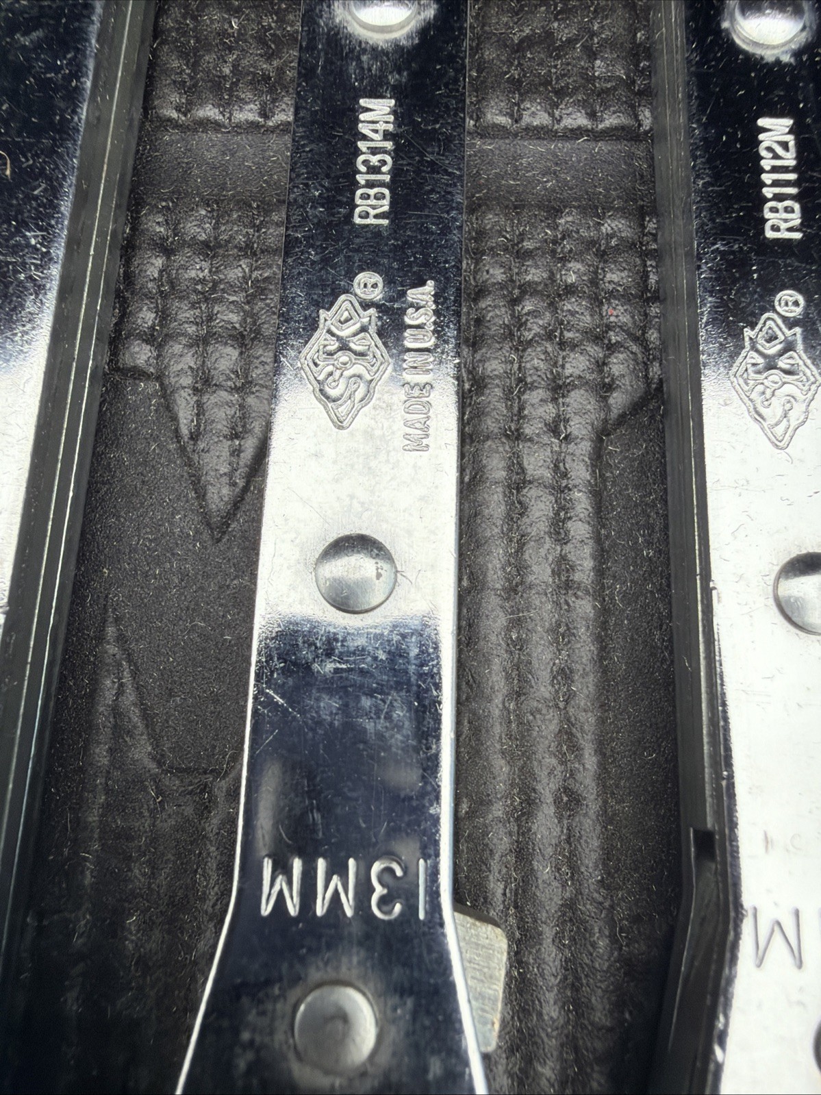 Rare SK Professional Tools USA Nos 4PC Metric Box End Ratcheting Wrench Set 340M