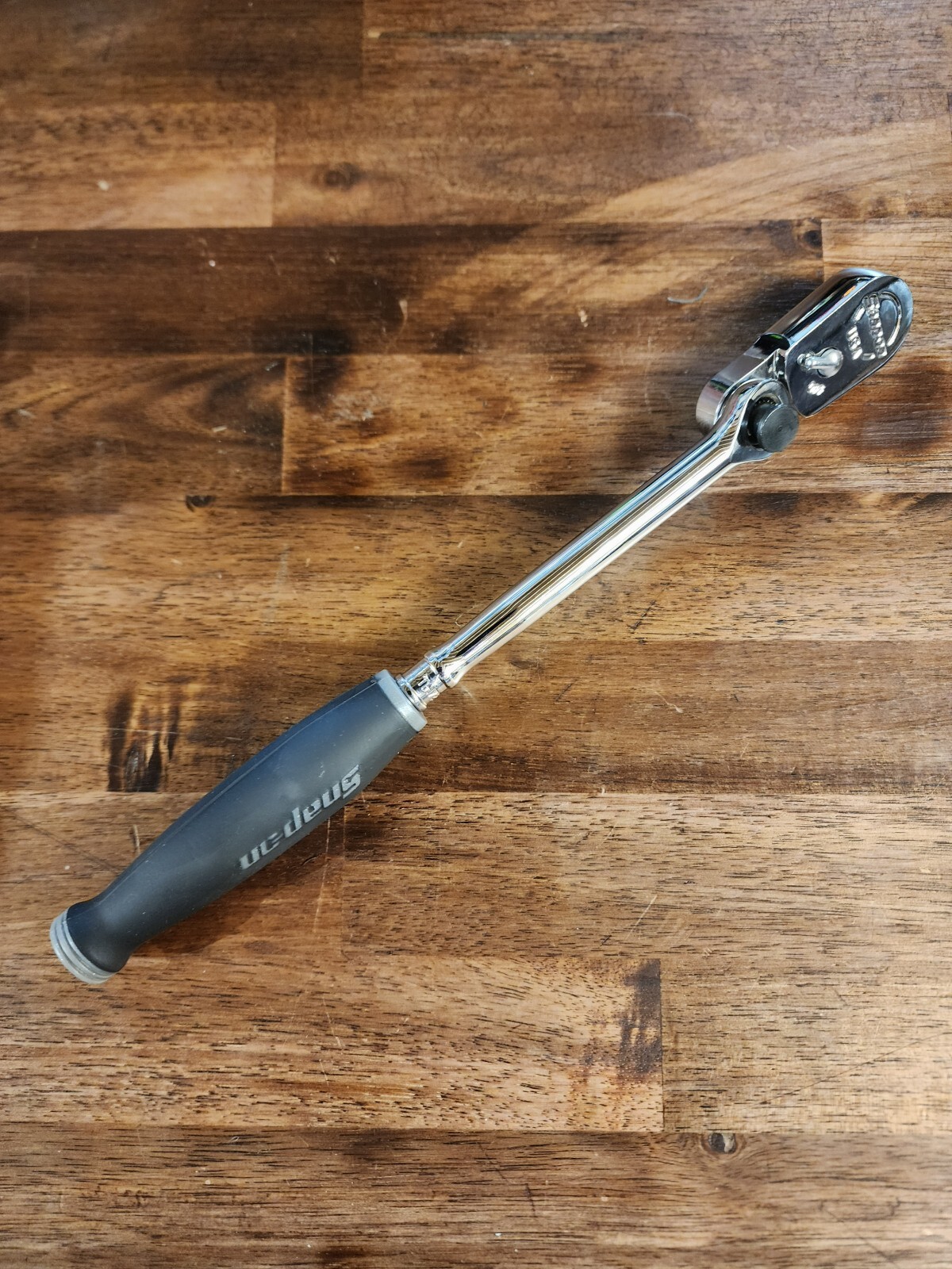 NEW Snap On TH72MP 1/4″ Indexing Multi-Position Ratchet DARK TITANIUM Soft Grip