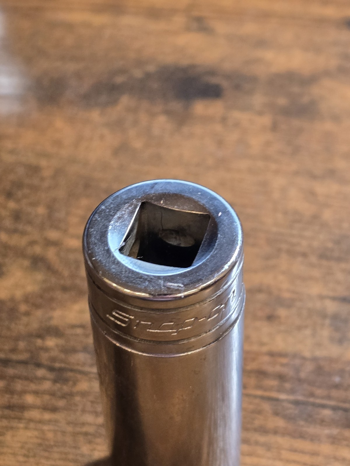 Snap-On ™ Tools S261 1/2″ Drive 12-Point SAE 13/16″ Deep Chrome Socket NEW