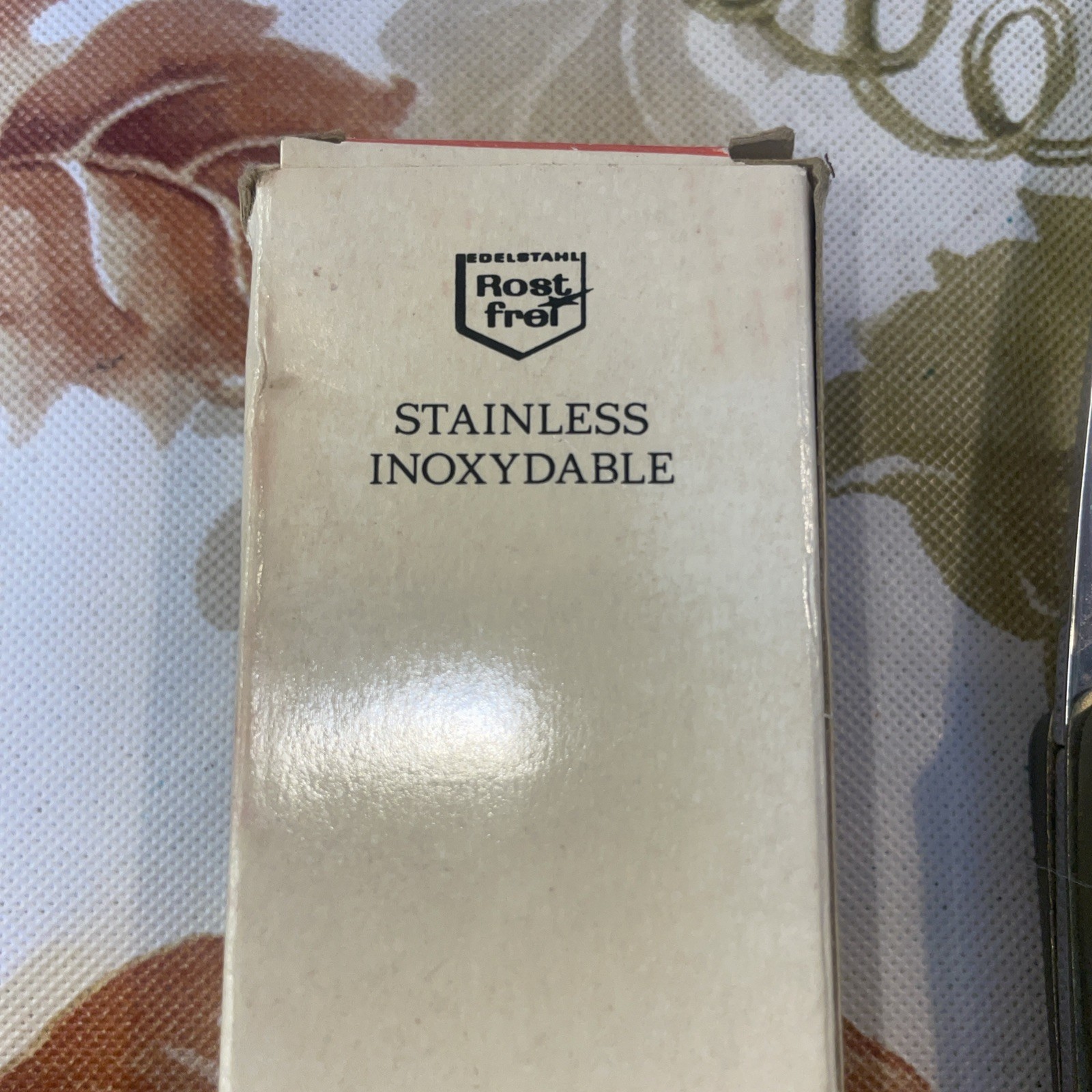 Rare Brand new Inox Solingen Lite 2 KC 10 Germany Pocket Knife Green. NOS.