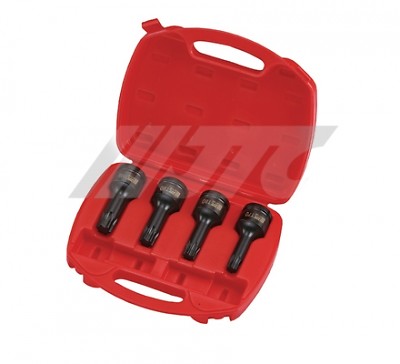 3/4″ 4PCS (T70, T80, T90, T100) IMPACT STAR DEEP SOCKET SET, JTC Tools # J604LT