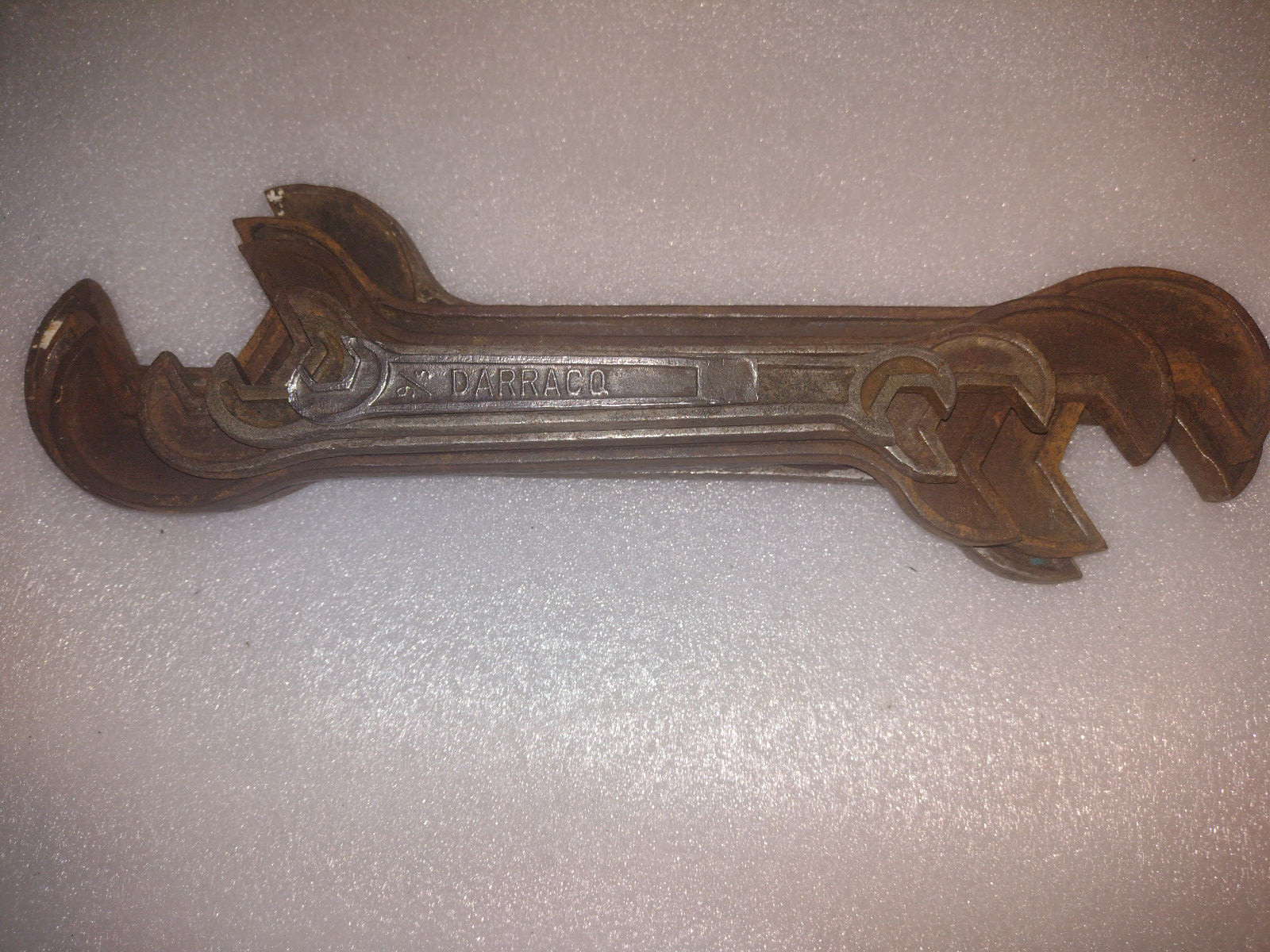 DARRACQ Wrenches Spanners Vintage 1900’s Rare for Classic Vehicles Automotives