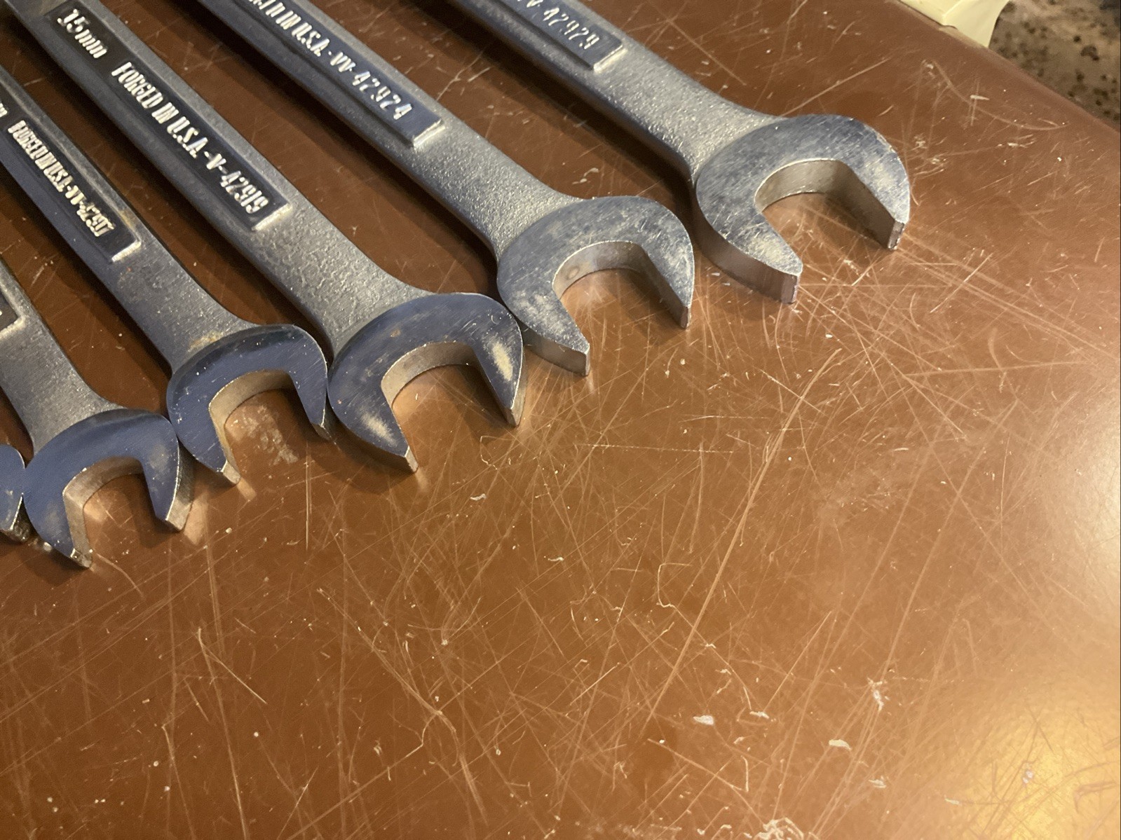 Craftsman USA -VV- Series 10PC Metric Combination Wrench Set 6mm-17mm