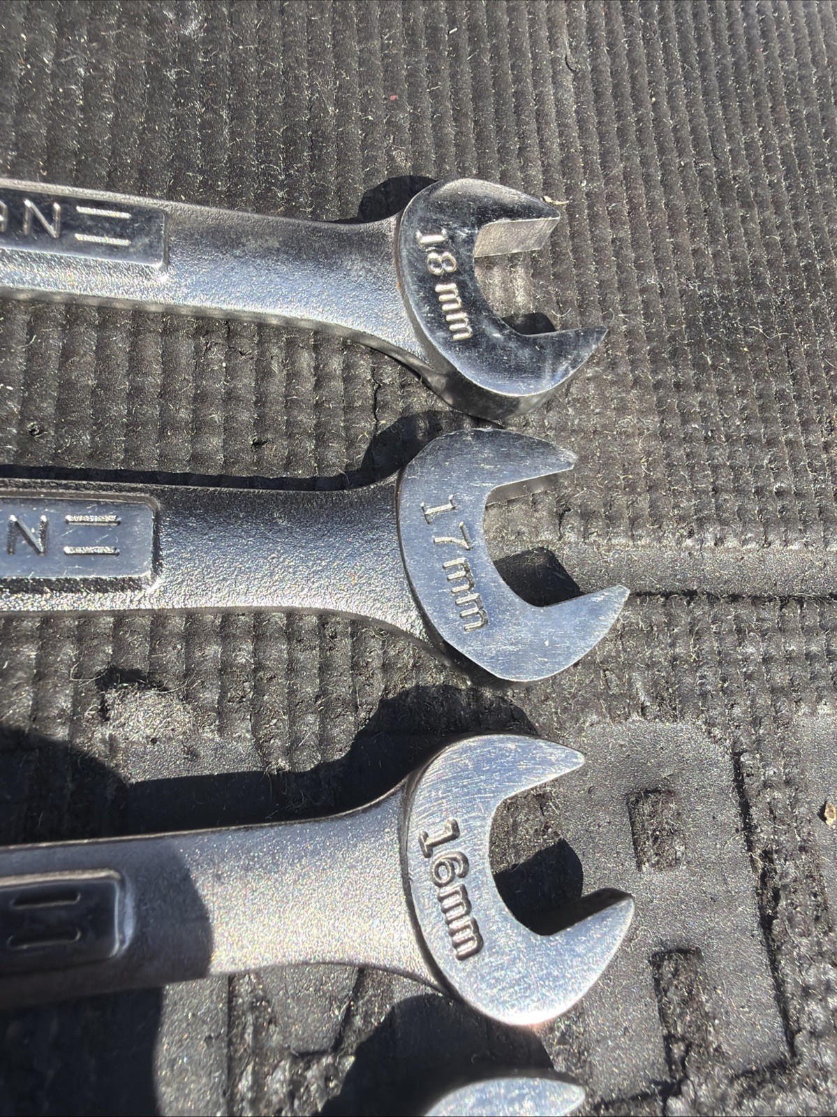 10pc Sears Craftsman USA 6 Point Metric Combination Wrench Set 9-18mm Many New
