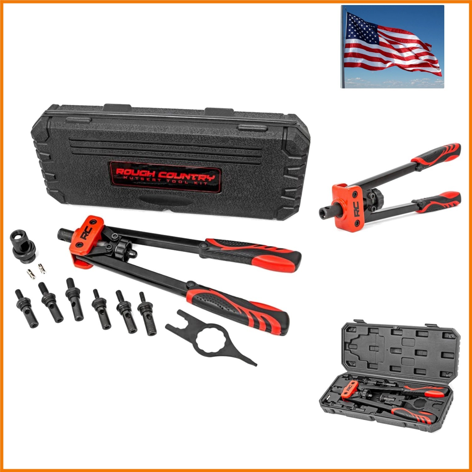 10-Piece Nutsert Tool Kit | Quick Change Mandrel Set –