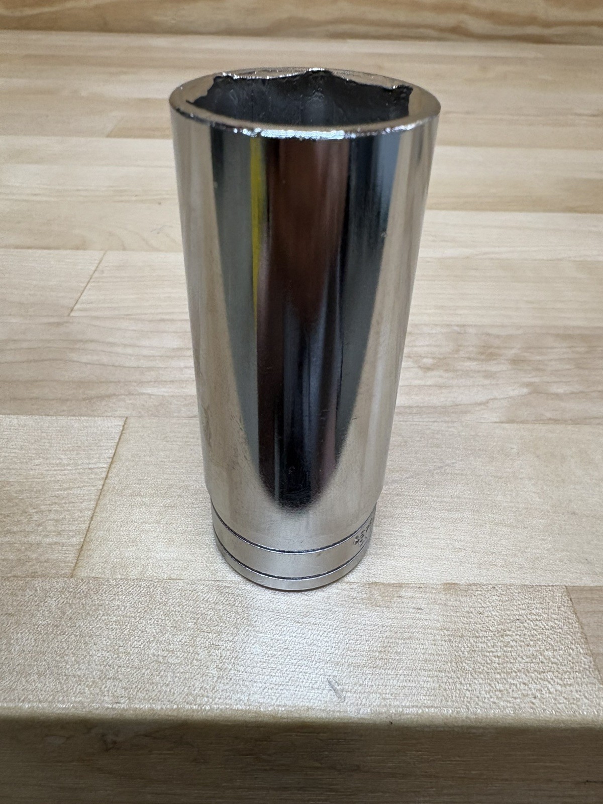 New Snap-On TS321 – 1/2″ Drive 1″ Deep 6 Pt Chrome Socket.
