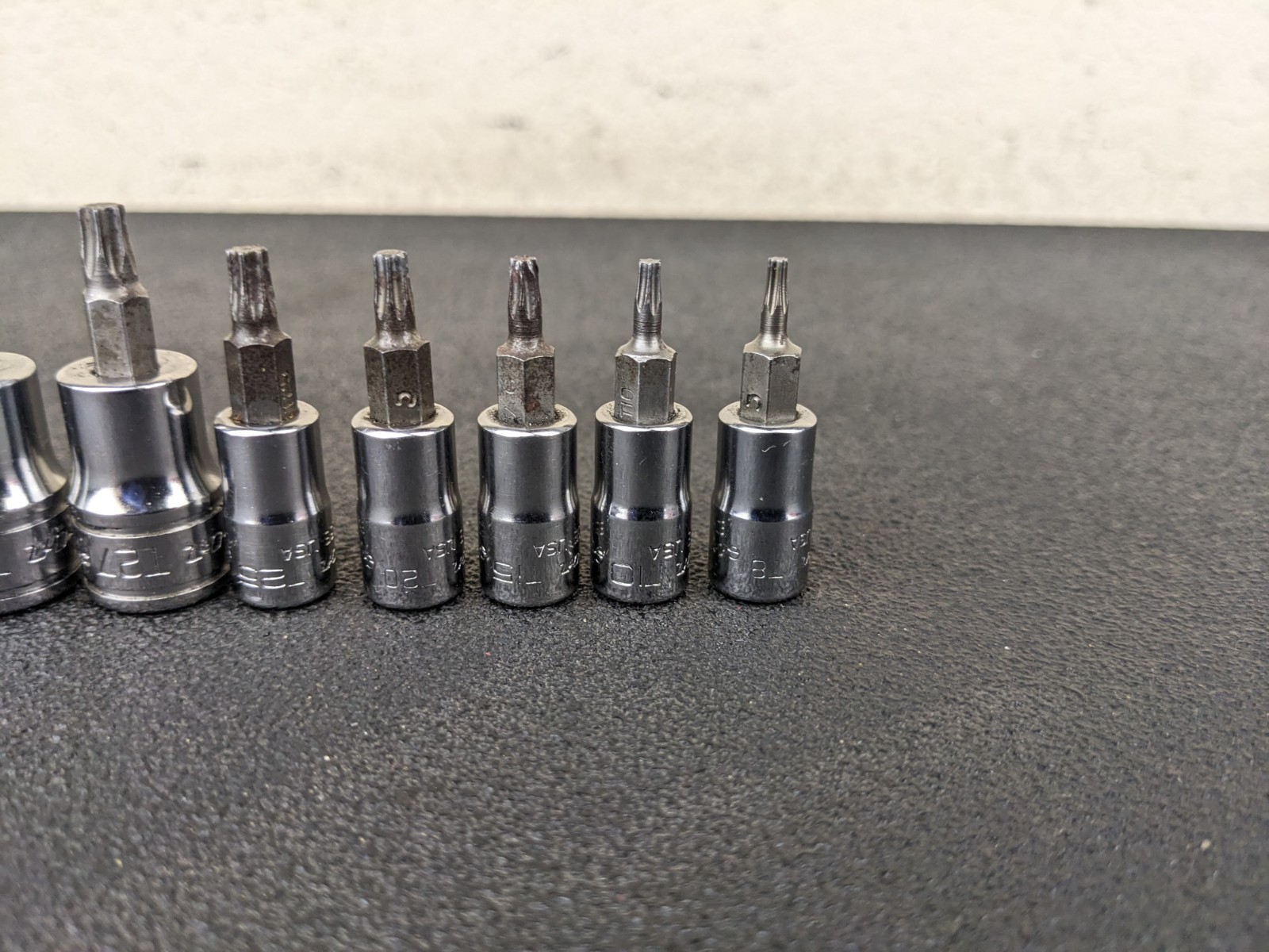 #bp500 Snap-on Tools 12 Pc Combo Drive TORX Bit Socket Set 212EFTXY