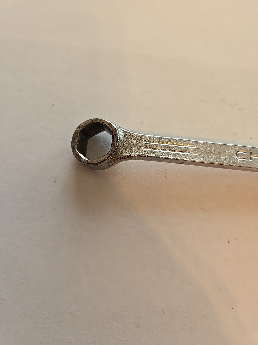 Mac Tools Sabina 7/16″ 6PT Short Chrome Combination Wrench CH14