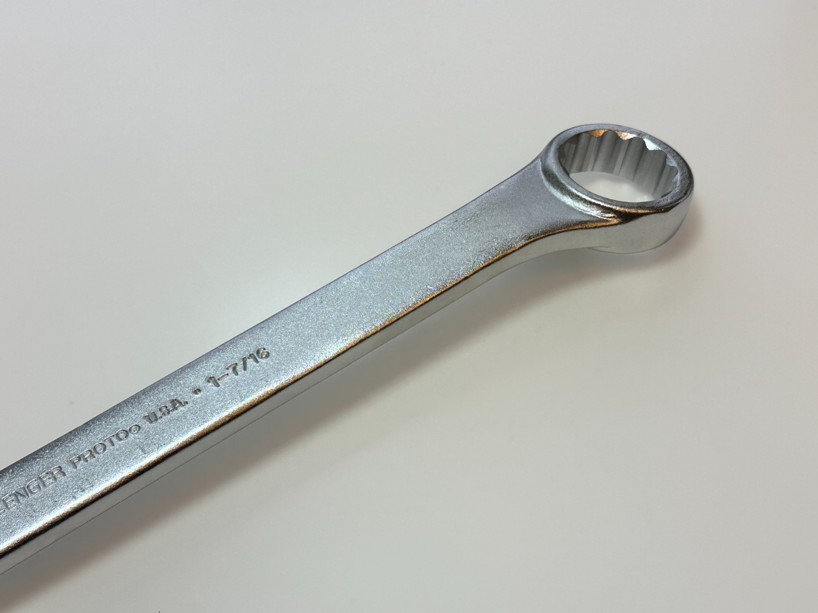 NEW Proto CHALLENGER USA 1246 SAE 1-7/16″ Combination Wrench – 12 Point (NOS)