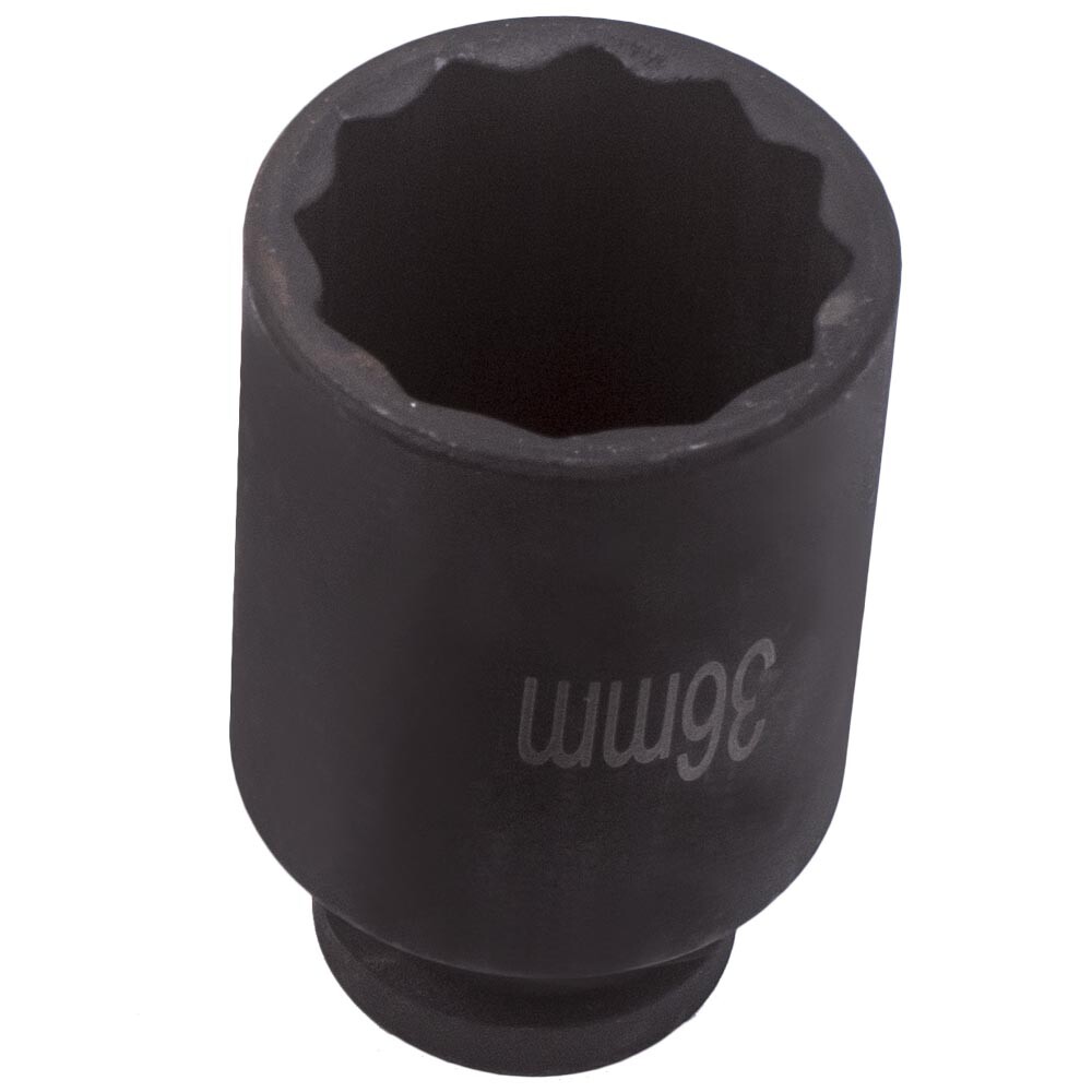 4pcs 1/2″ Drive Spindle Axle Nut Socket 12 Point 30mm 32mm 34mm 36 Removal Tools
