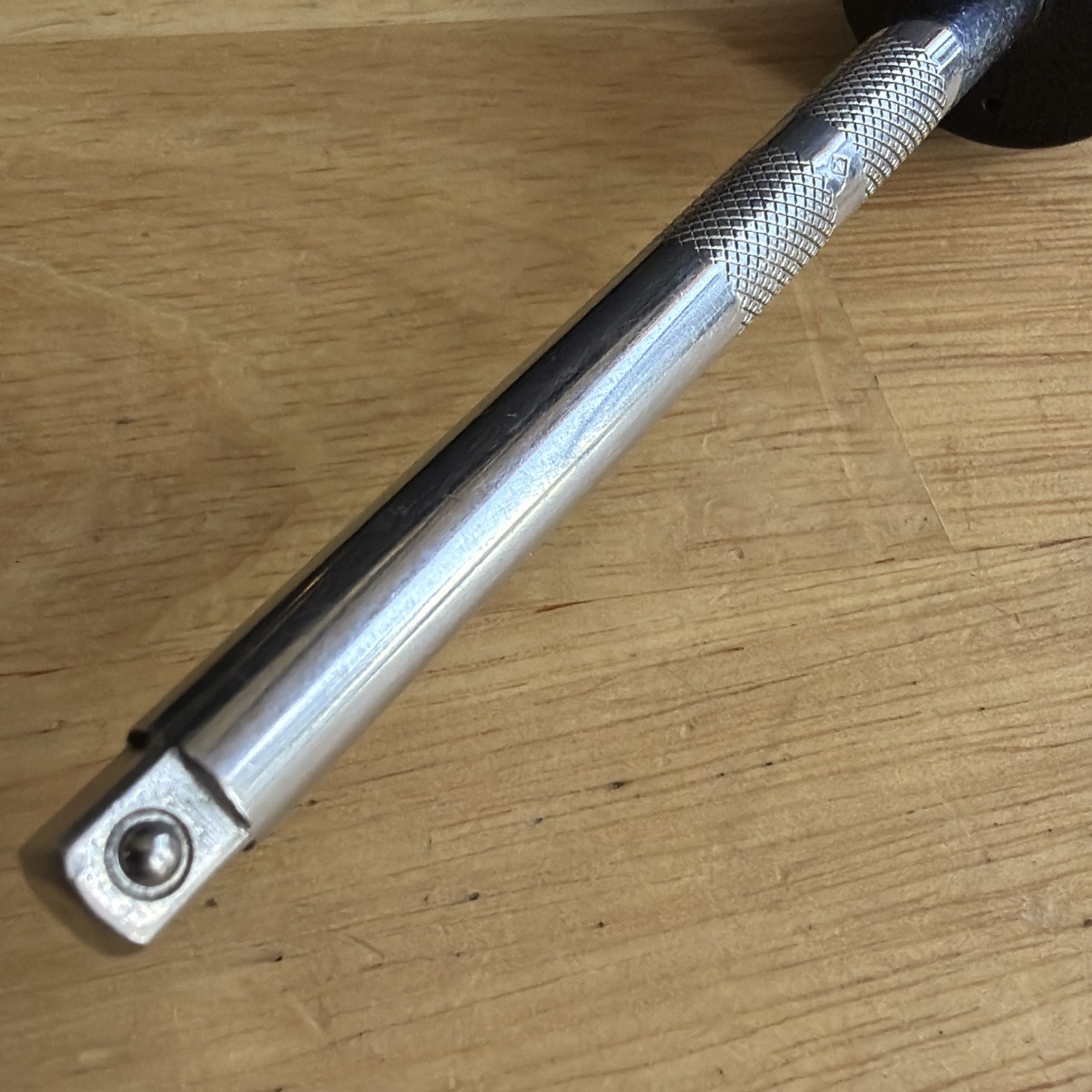 Snap On Tools 9″ Ratcheting Driver Spinner Handle 1/4″ Square Drive Black TMR4
