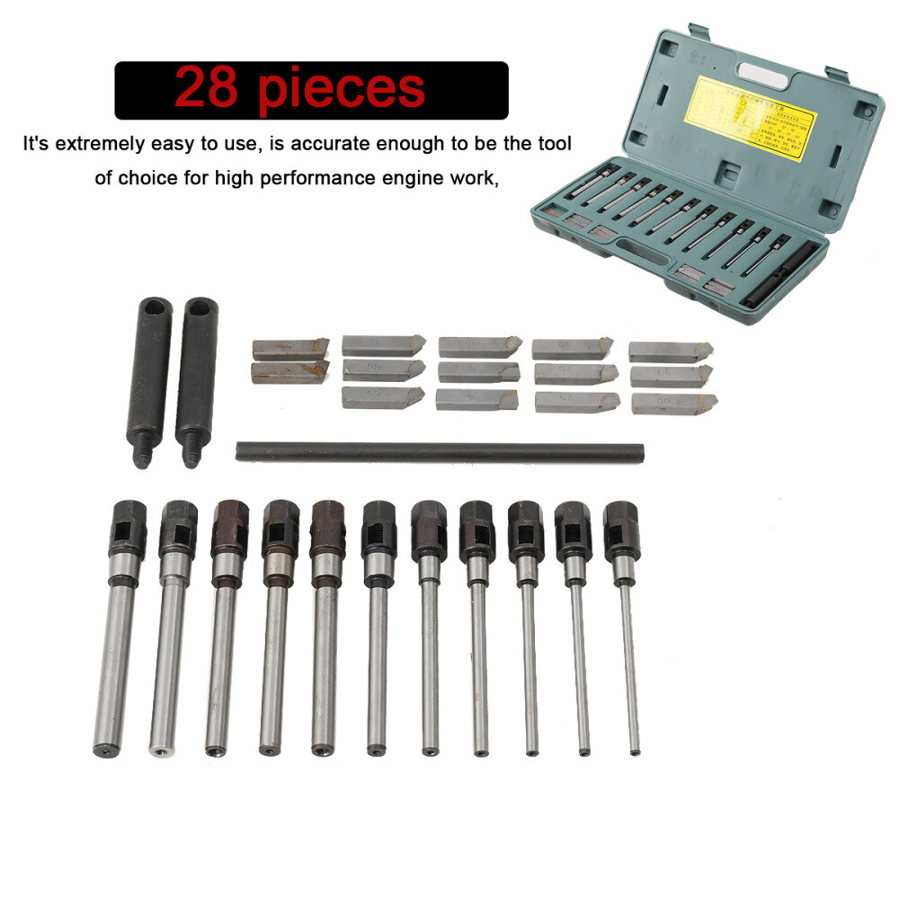 Dia.22-63mm Valve Seat Single Plane Cutting Tool Kit Universal Boring Cutter Set