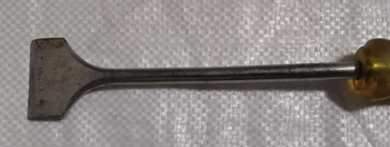 PROTO Tools USA 2336 Gasket Carbon Scraper 1-1/2 inches Wide Amber Yellow Grip