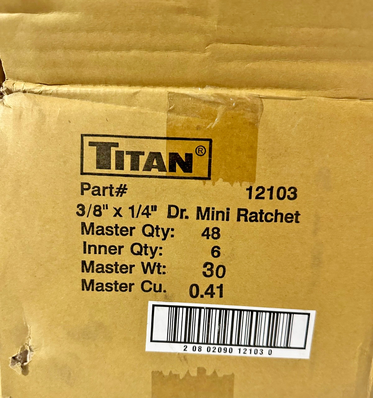 Titan 12103 1/4-Inch and 3/8-Inch Dual Drive x 4-1/8-Inch 60-Tooth Dual Head …