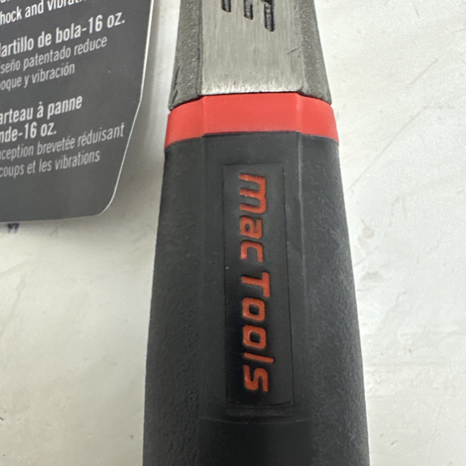 Mac Tools Heavy Hitter AntiVibe System Ball Peen Hammer Model BH16AV Brand New
