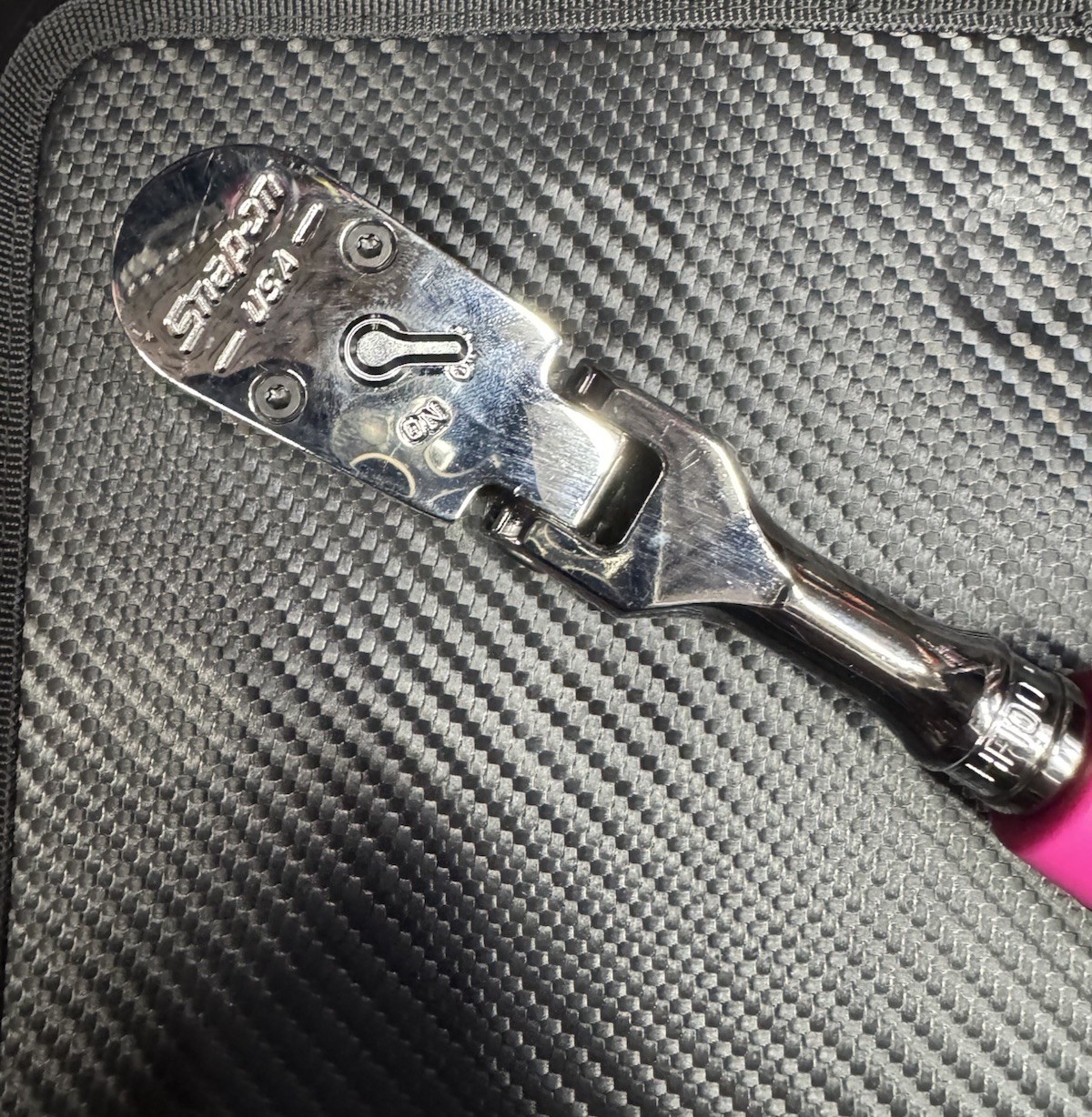 *Brand New* Snap On 3/8 Drive Cynergy Flex Head Ratchet Electric Pink FHF100EP