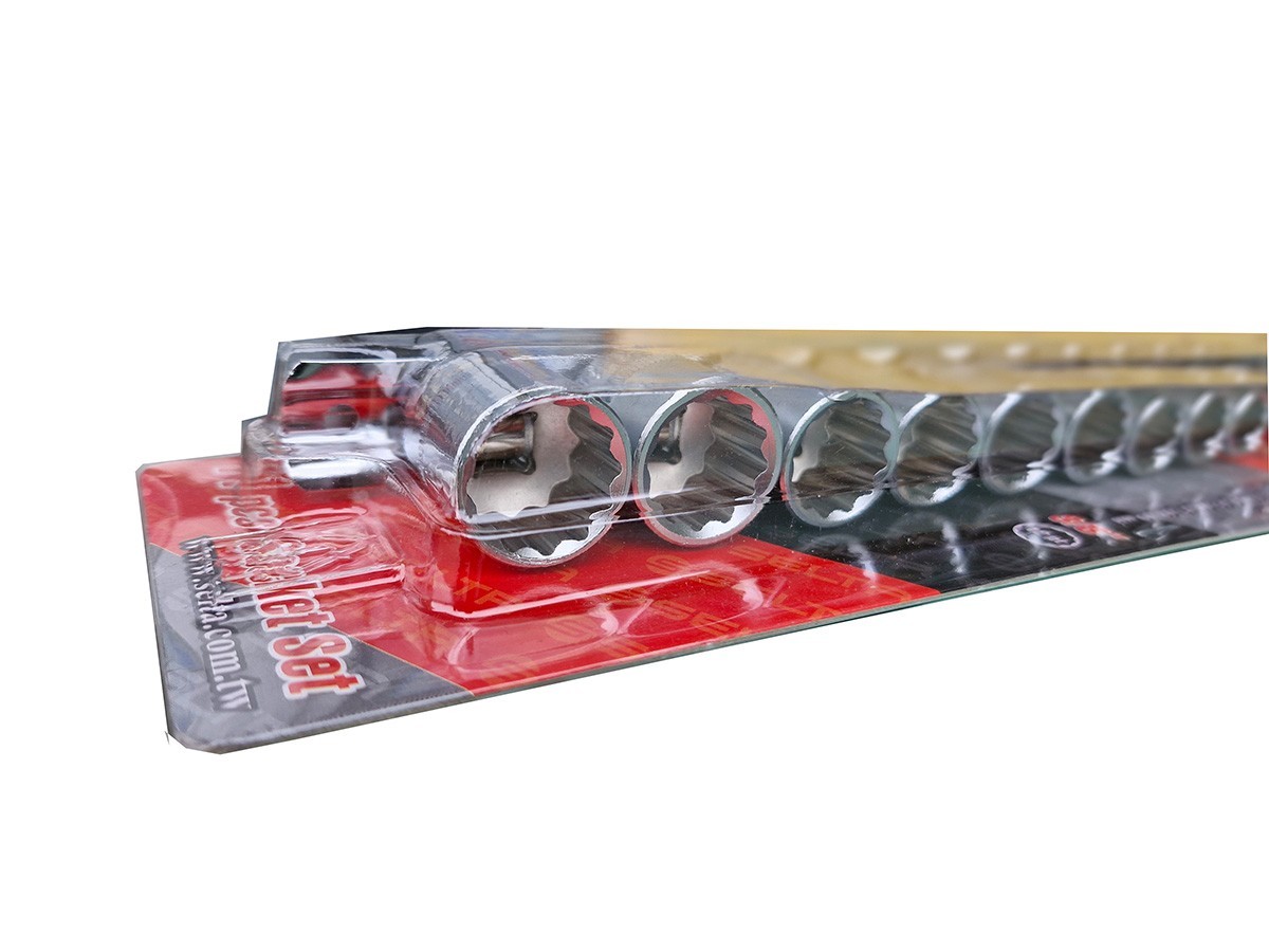 Selta Taiwan 11pc 1/4″ Dr 12pt Regular Socket Set: 4-5-5.5-6-7-8-9-10-11-12-13mm