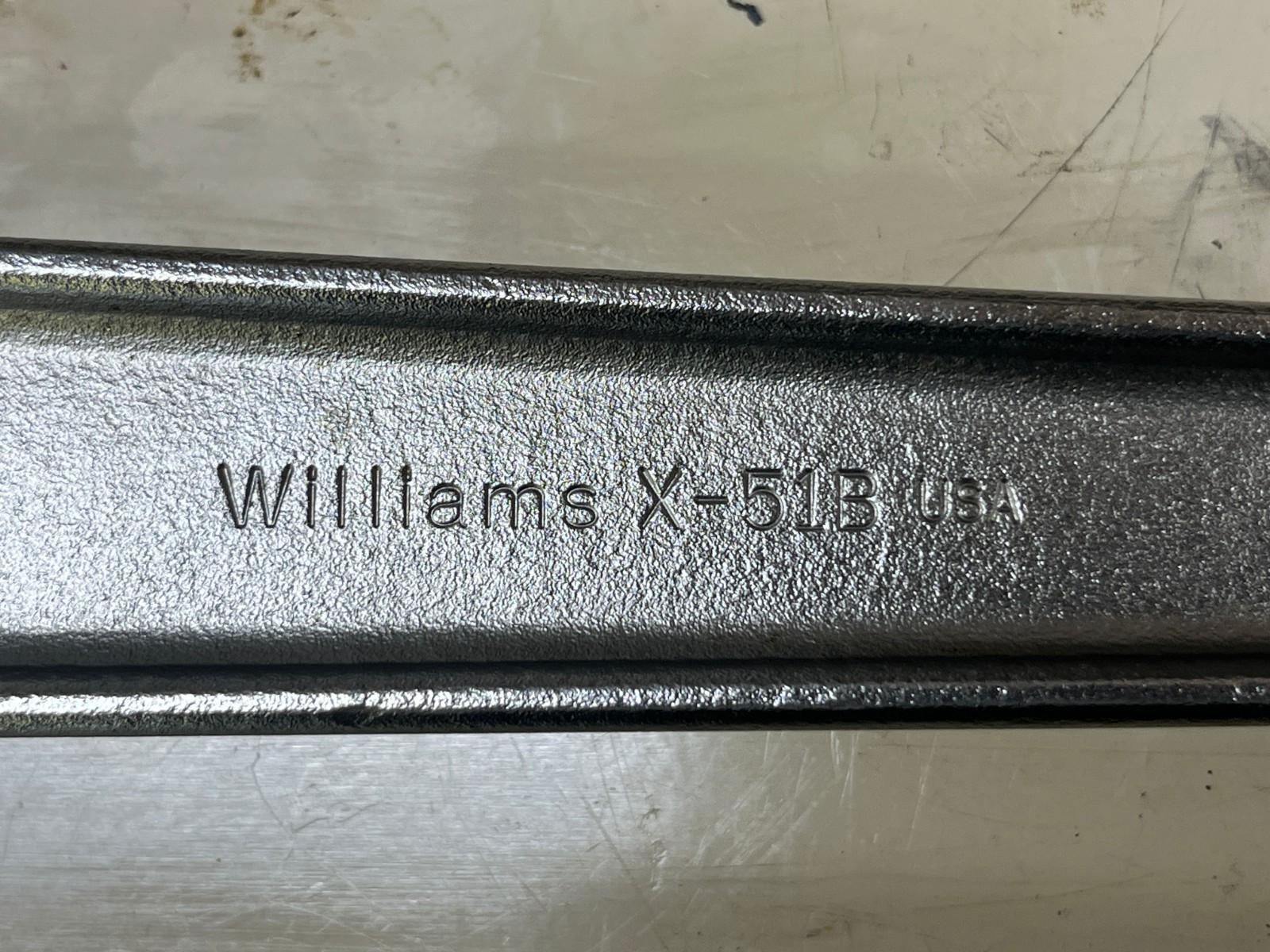 Williams X-51B Professional Grade 1 Inch Drive Ratchet Wrench NICE