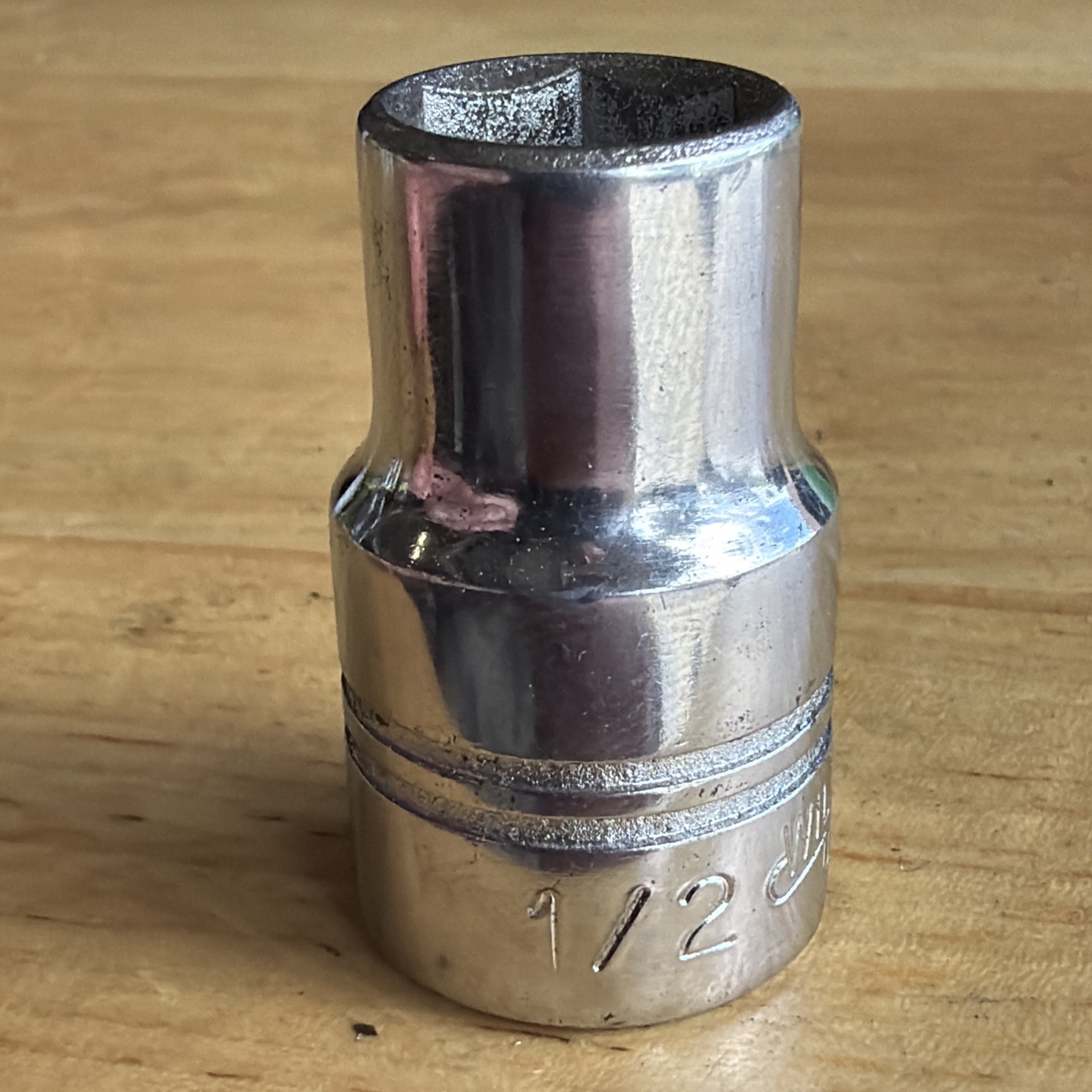 Williams Tools 1/2″ Shallow Socket 1/2″ Drive 6 Point ST-616 Made in USA
