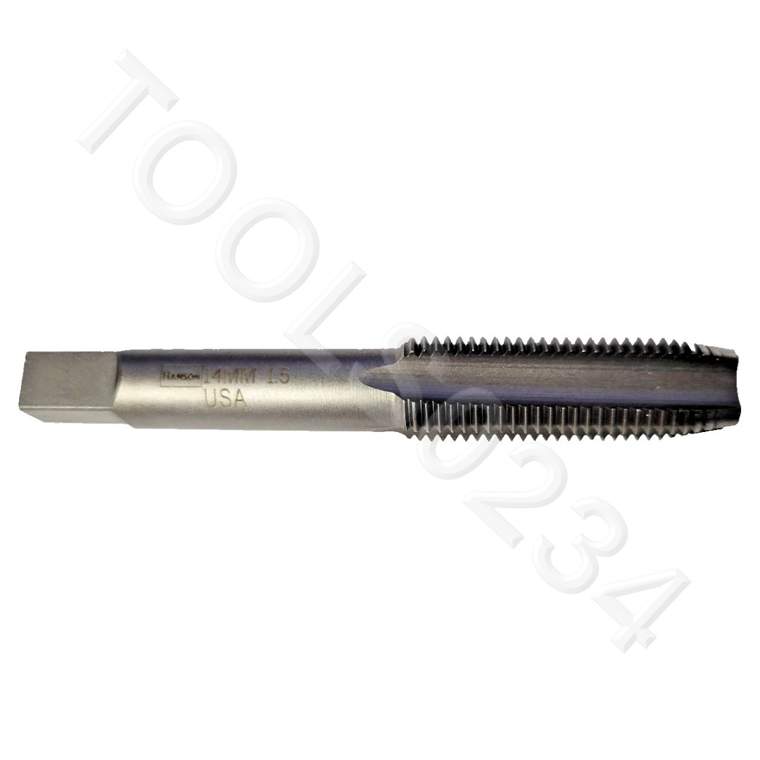 M14 X 1.50 Metric 14MM Carbon Steel Plug Tap 4FL Irwin 1750 USA 1.5 RH