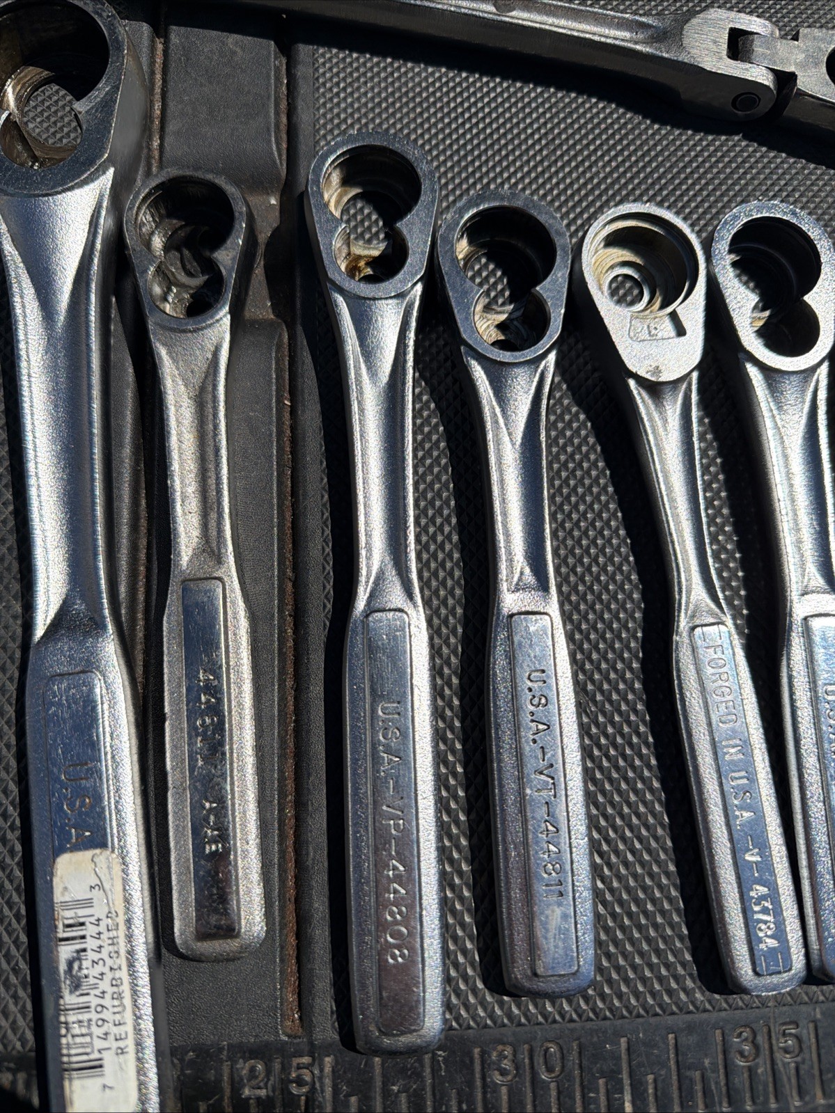 (12) Sears Craftsman Ratchet Bodies ONLY NO GUTS 1/2” Drive 3/8” & 1/4” Plus Flx