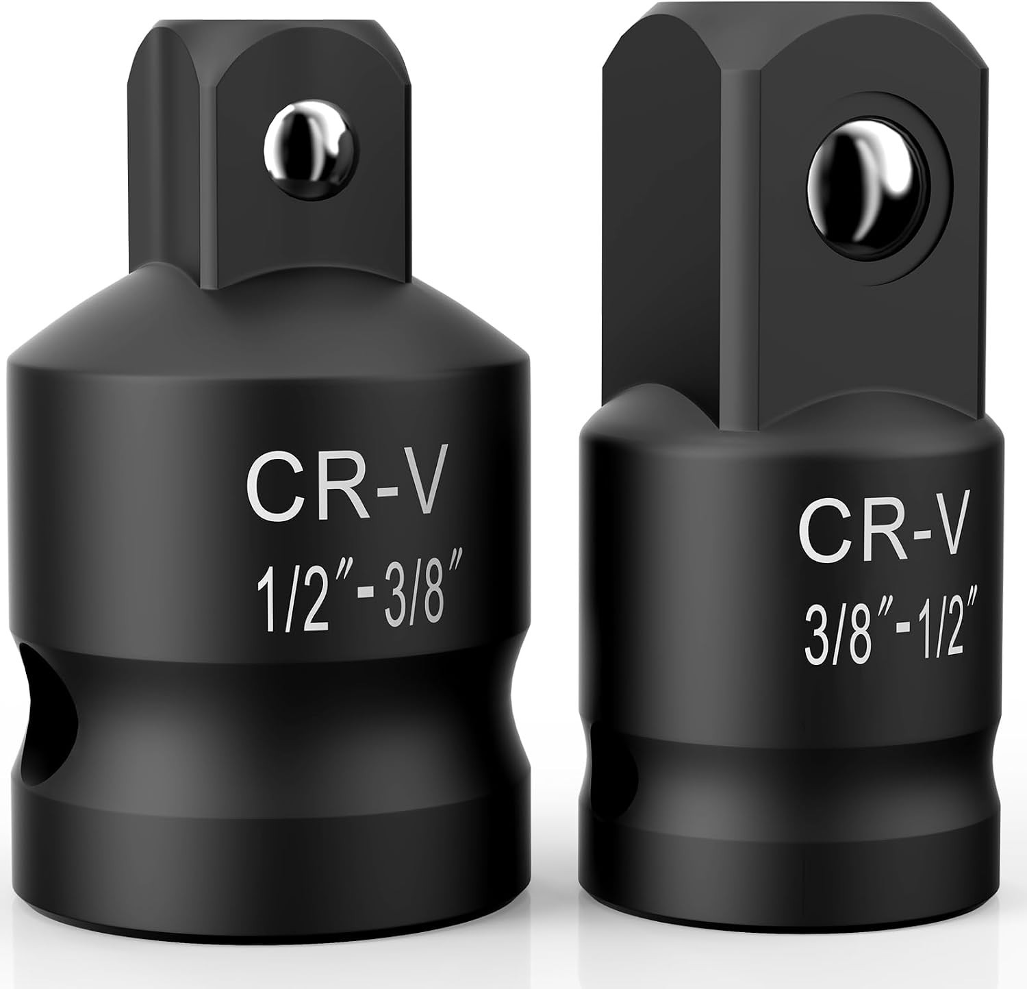 Versatile 1/2″ to 3/8″ Impact Adapter Set – Chrome Moly Steel for Professionals