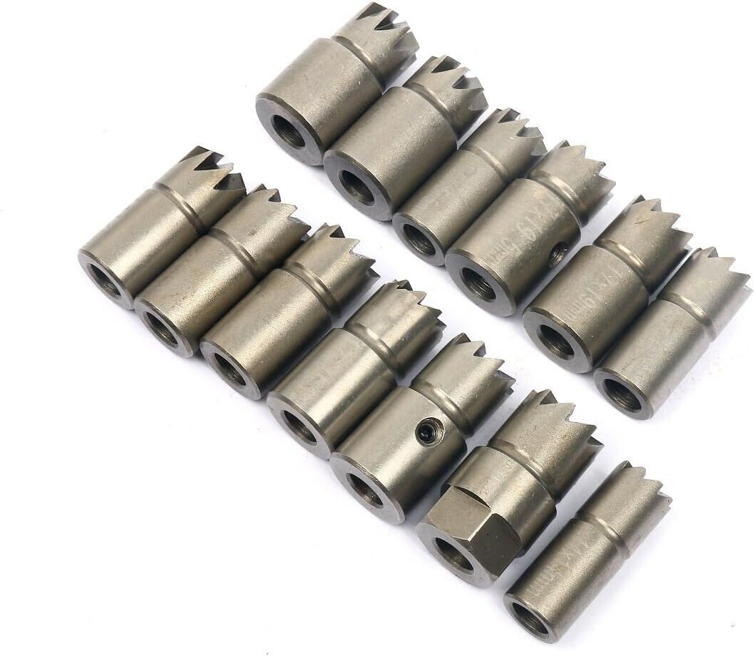 17Pc Diesel Injector Seat Cutter Cleaner Tool or BMW Mercedes-Benz Renault Ford