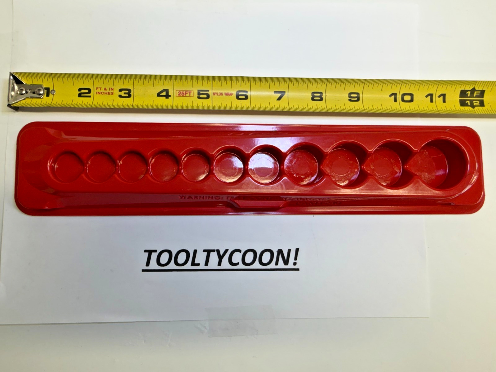 Snap-On Tools NEW Magnetic Tray RED for KIT # 211FY 211FSY *TRAY ONLY* PAKTY240