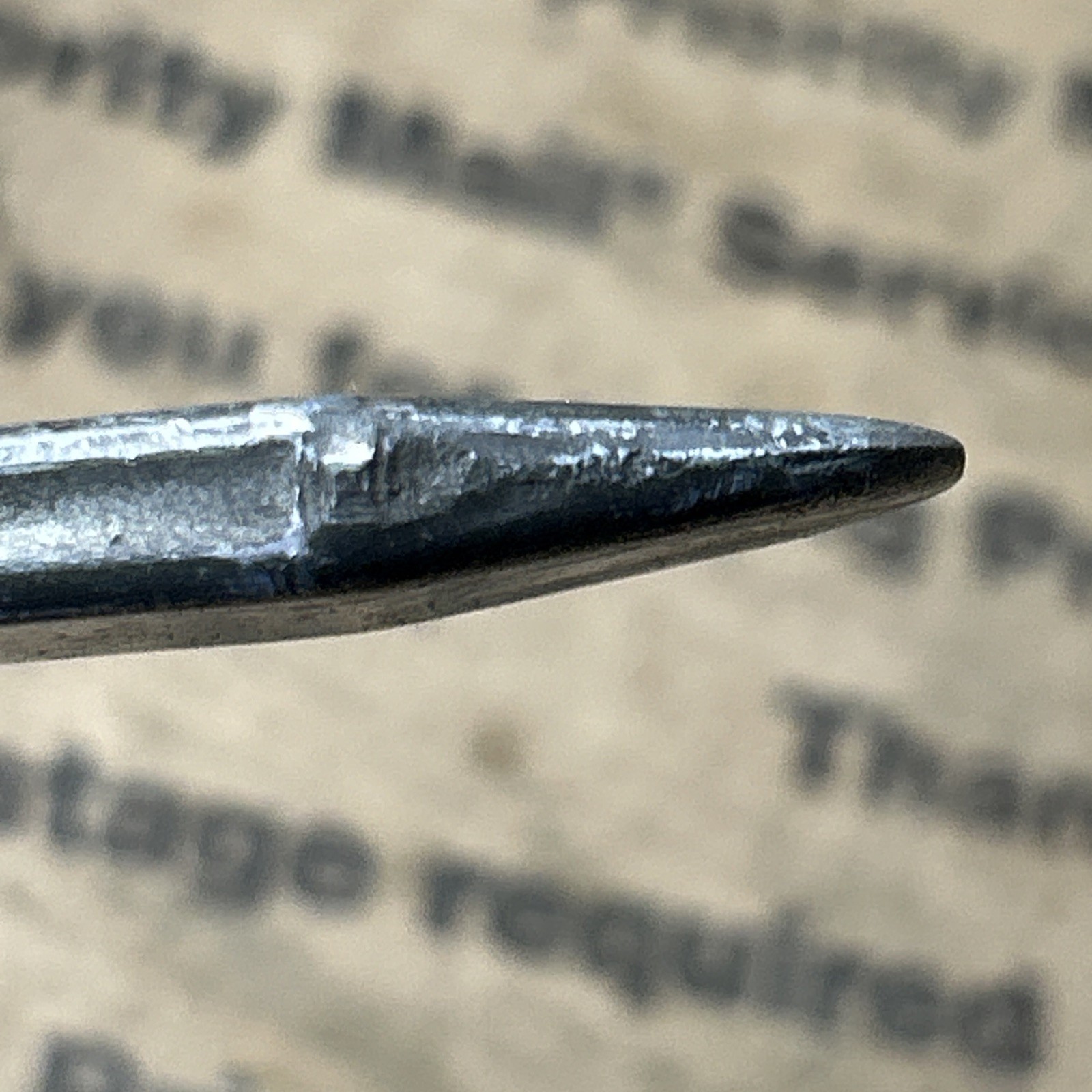 Rare ROCKY Cycle Co. USA PCCC Motorcycle Tire Bead Iron Pry Bar Harley Honda