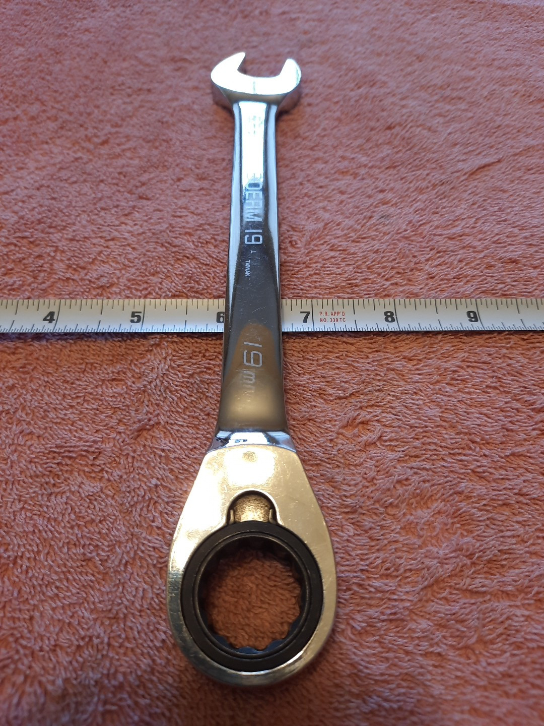 Blue Point By Snap On Tools 19 Mm Reversible Combination Ratchet Wrench