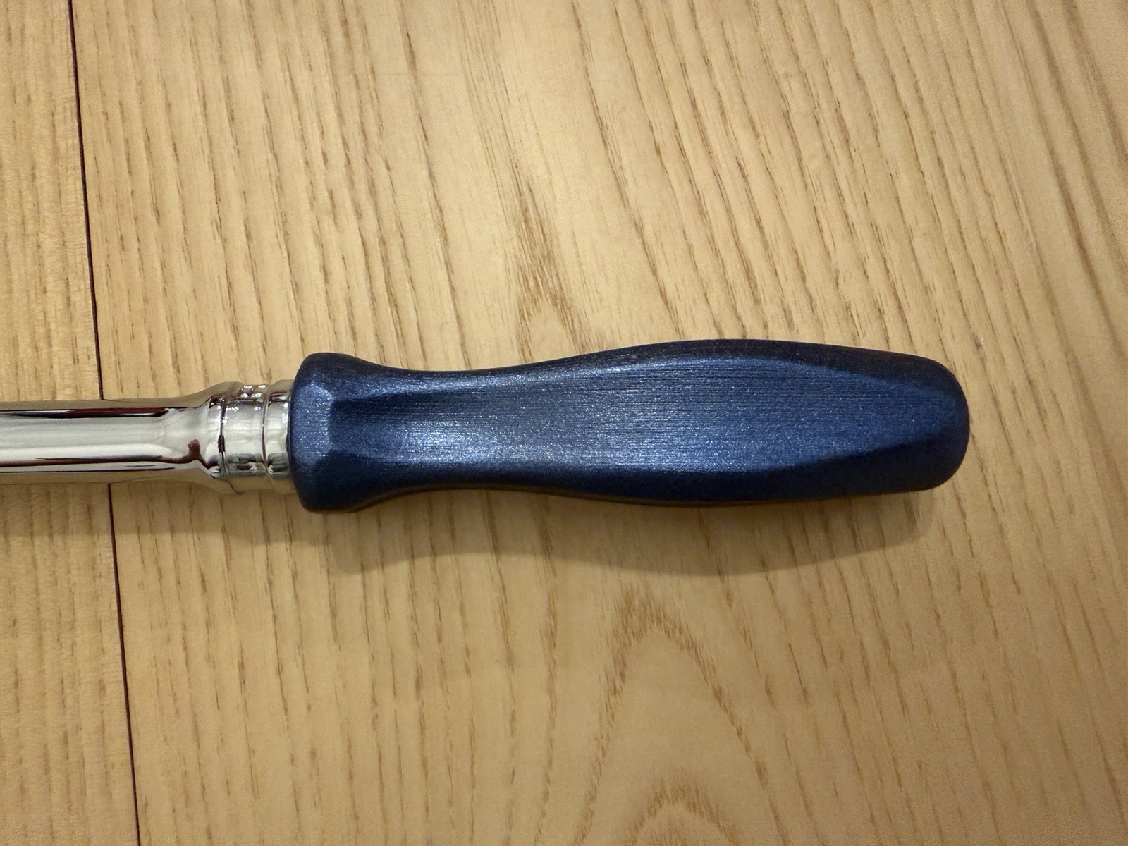 Snap-on 3/8″ Drive Hard Extra-Long Fixed Head Ratchet FHLLD80MB – Power Blue