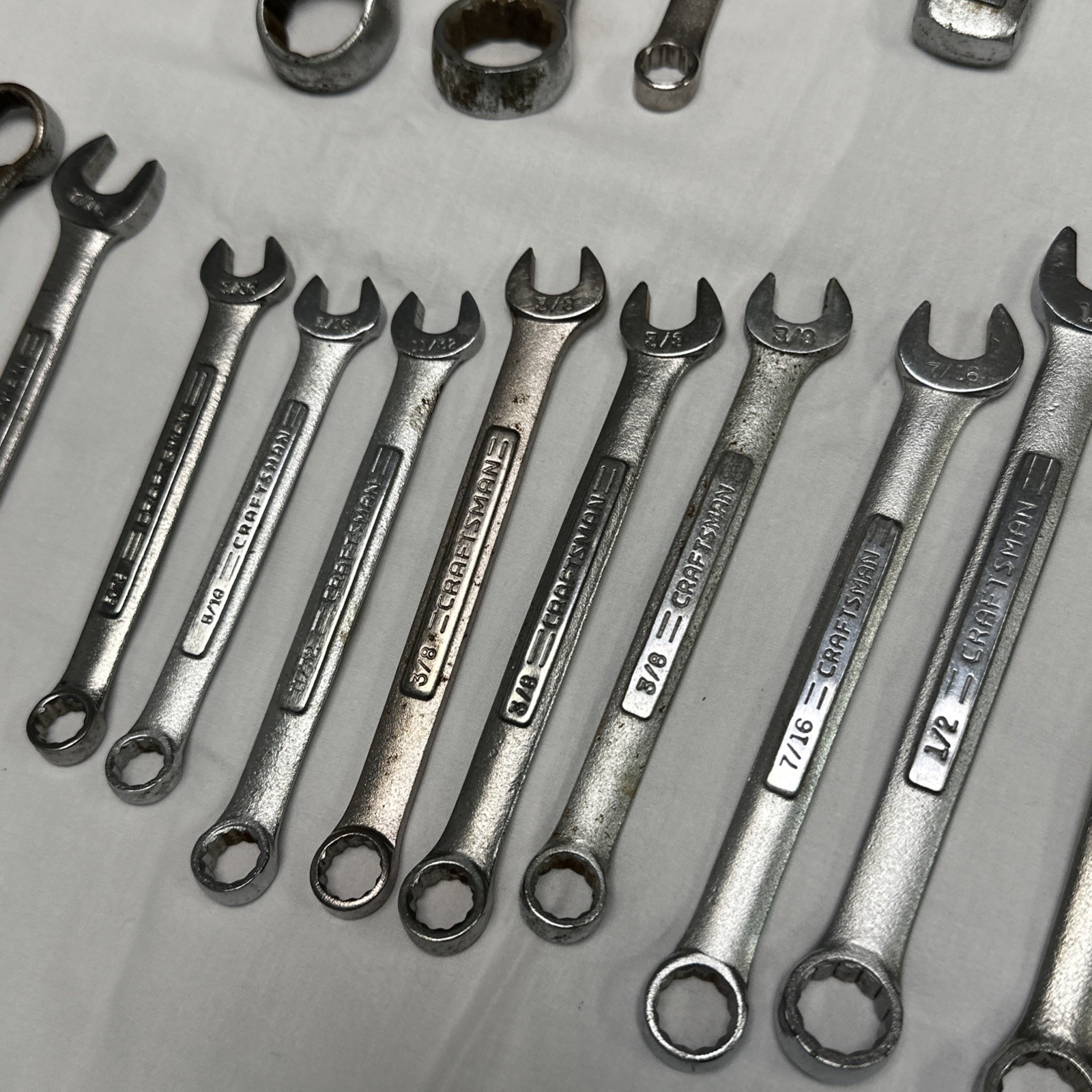 Craftsman assorted metric and standard wrench, Wratchet, Socket Lot (124 Pieces)